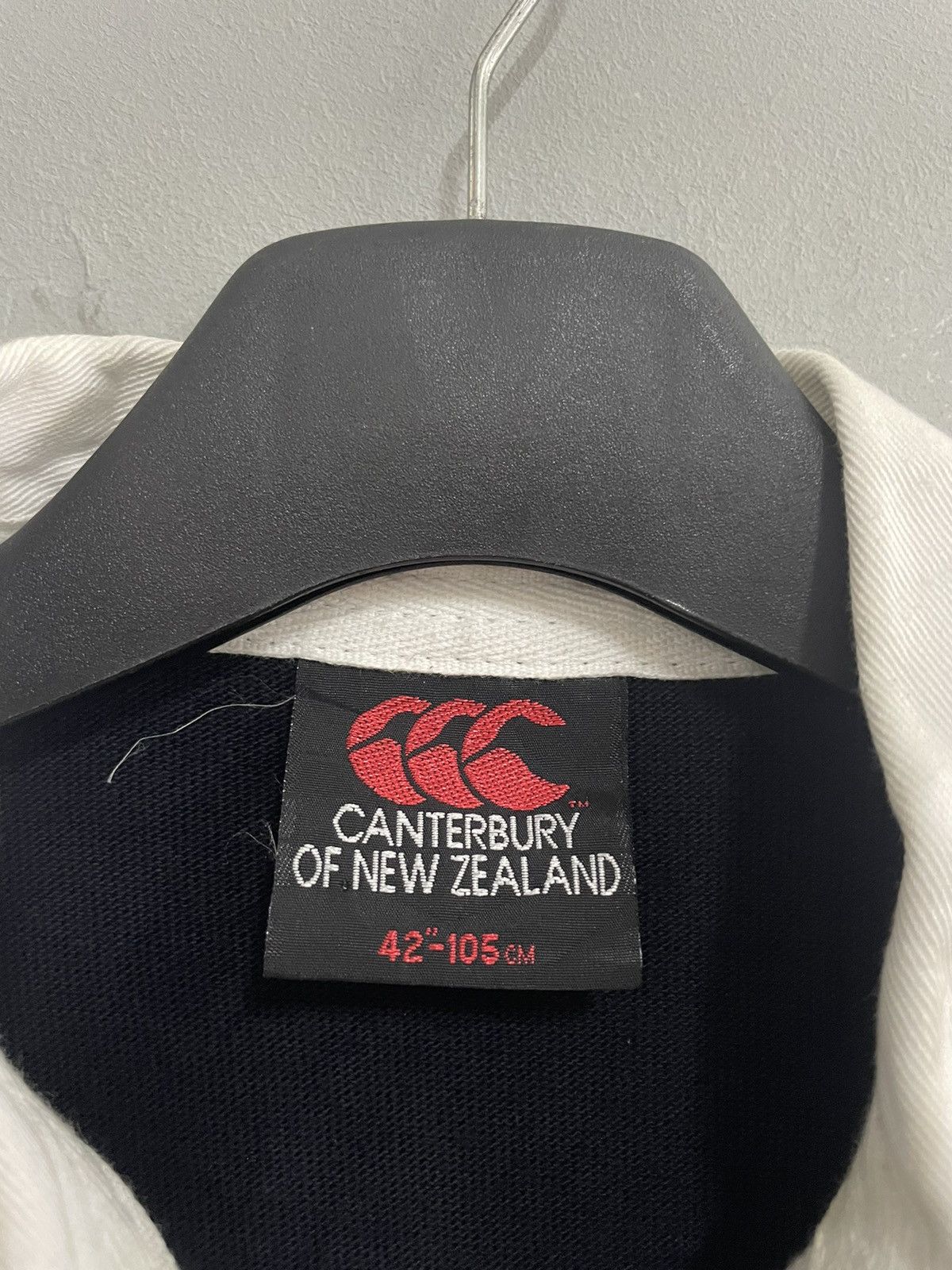 Canterbury of New Zealand Vintage NEW ZEALAND All Blacks Jersey Centenary 100y Steinla Size US L / EU 52-54 / 3 - 2 Thumbnail