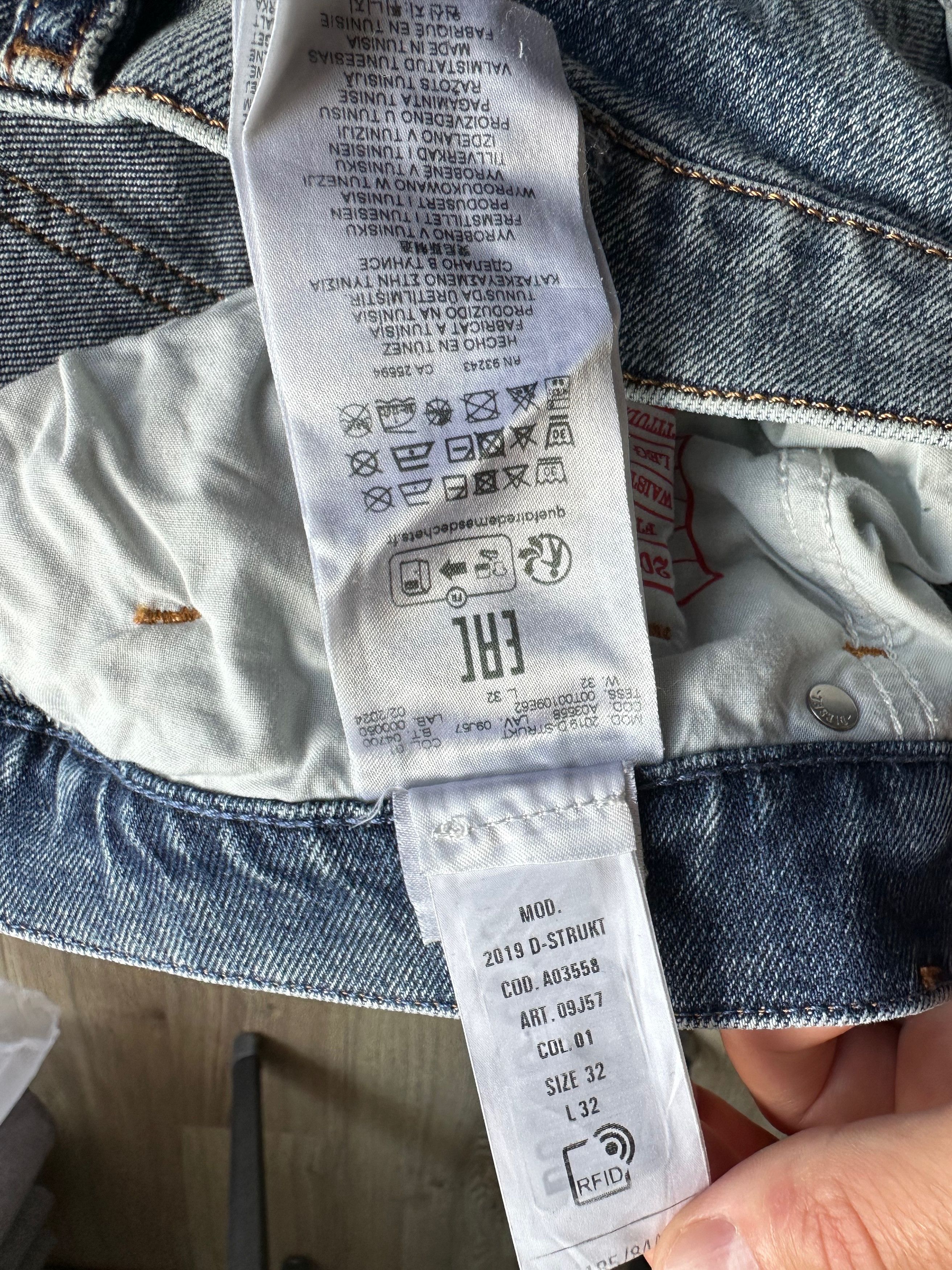 Diesel DIESEL D-Strukt 2019 Slim Denim Pants jeans Size US 32 / EU 48 - 3 Thumbnail
