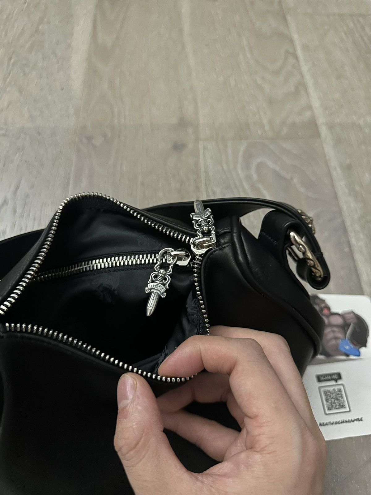 Chrome Hearts Chrome Hearts Black Chicken Nugget Bag Size ONE SIZE - 8 Thumbnail