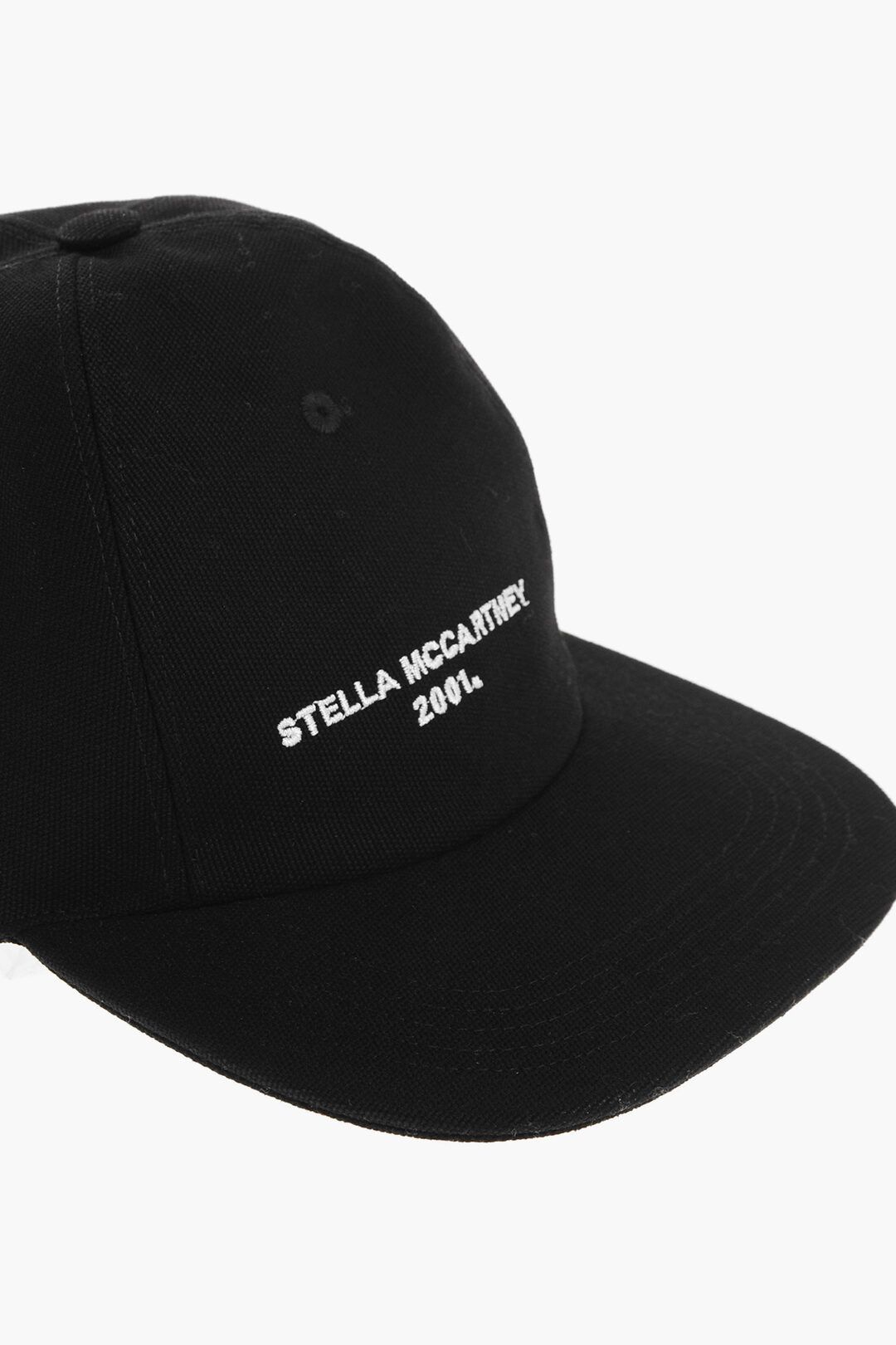 Stella McCartney og1mm0824 Size: 56 / Cap with Embroidered Logo in Black Size ONE SIZE - 3 Thumbnail