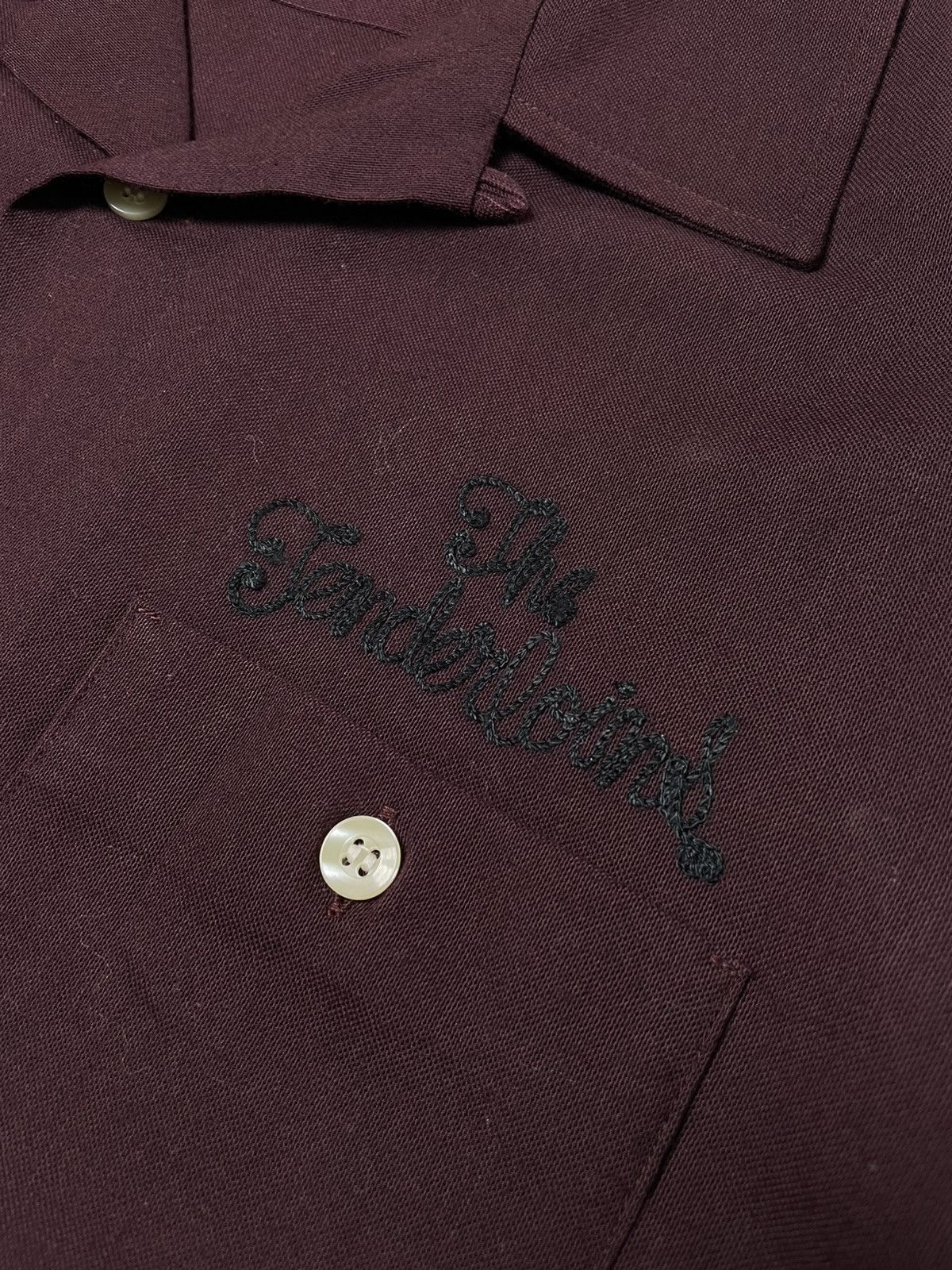 Tenderloin Rare Tenderloin Embroidery Shirt Maroon Size US S / EU 44-46 / 1 - 6 Thumbnail