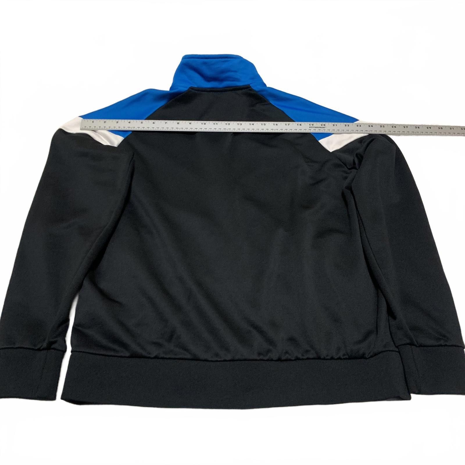 Puma Puma Men's Size L Black Royal Blue Blue Track Jacket Zip Up Size US 34 / EU 50 - 8 Thumbnail