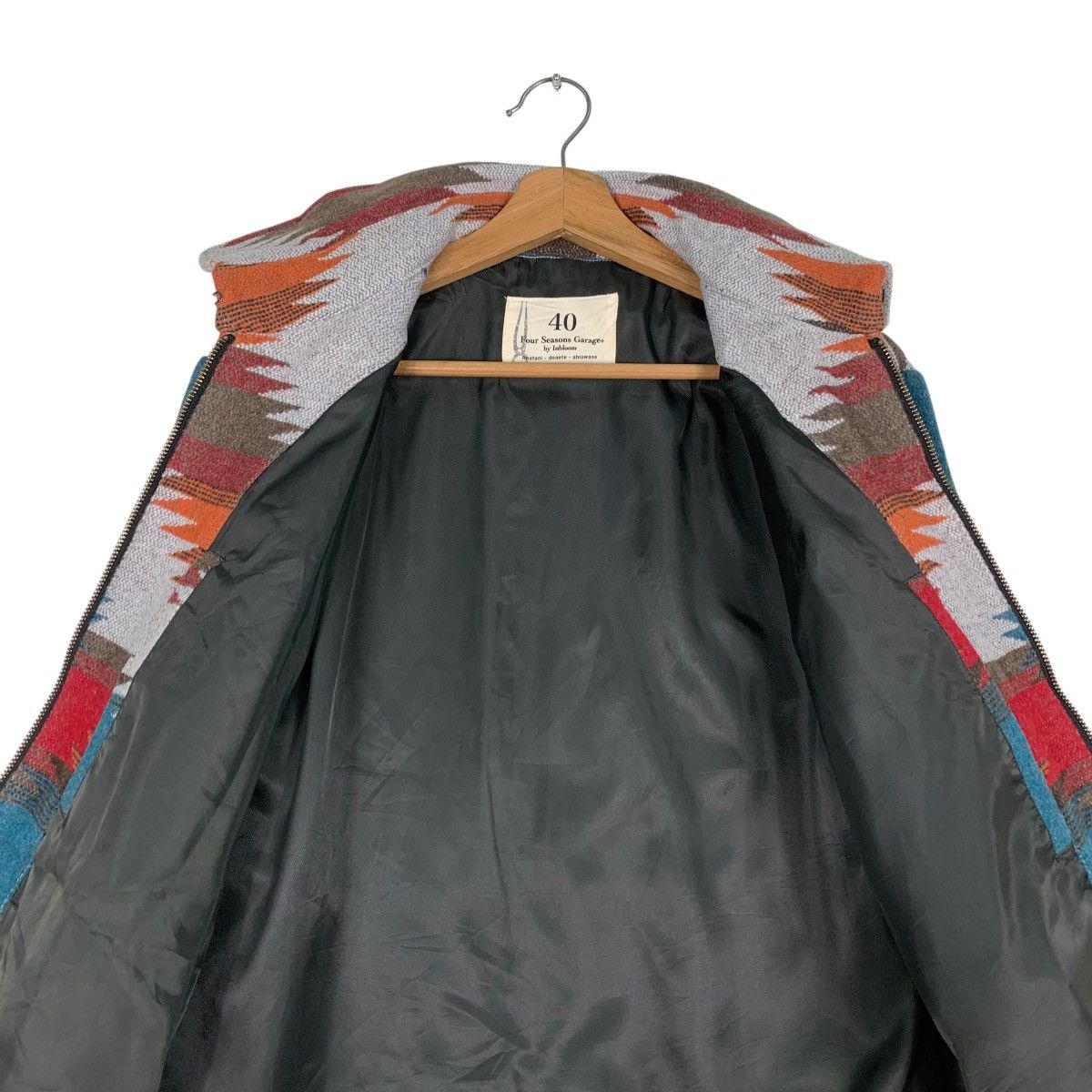 Japanese Brand Four Season Garage by INBLOOM Navajo Native Jacket #1246-C56 Size US S / EU 44-46 / 1 - 12 Thumbnail