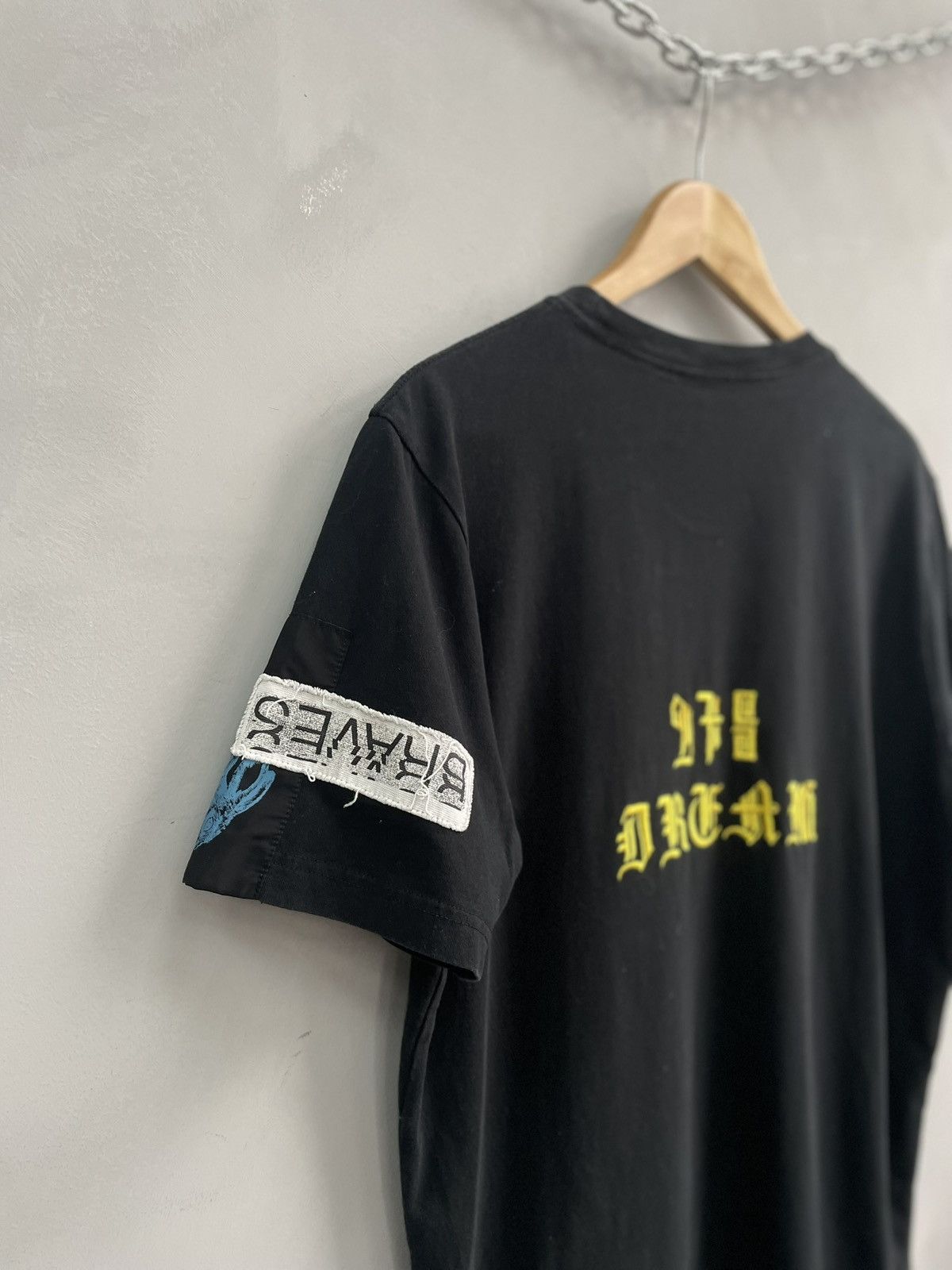 Designer × Diesel Vintage diesel patchwork rare t shirt y2k Size US M / EU 48-50 / 2 - 14 Thumbnail