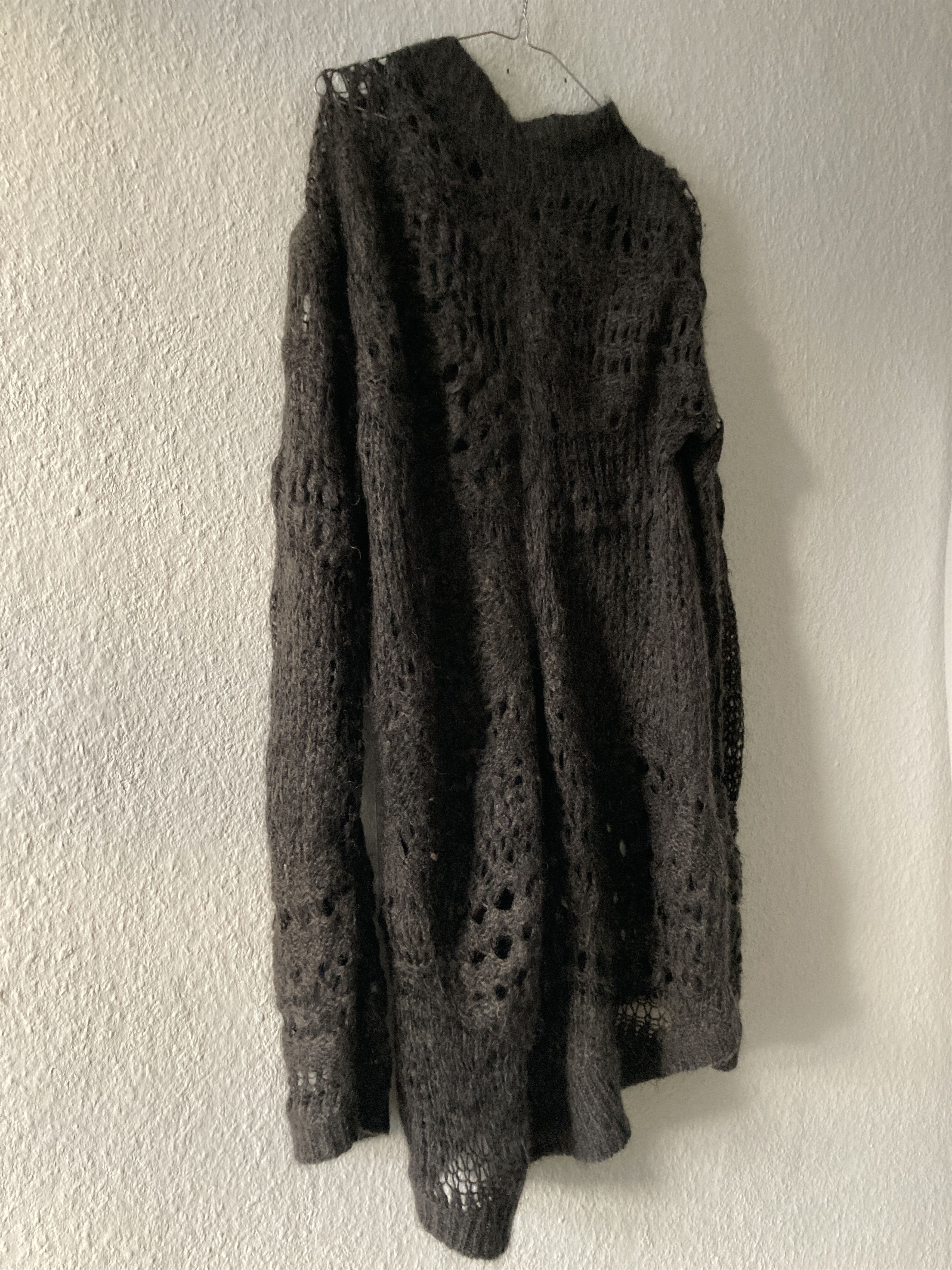 Rick Owens F/W 14 "MOODY" Sample Mohair & Silk Psycho Knit Rick Owens Size US M / EU 48-50 / 2 - 6 Thumbnail
