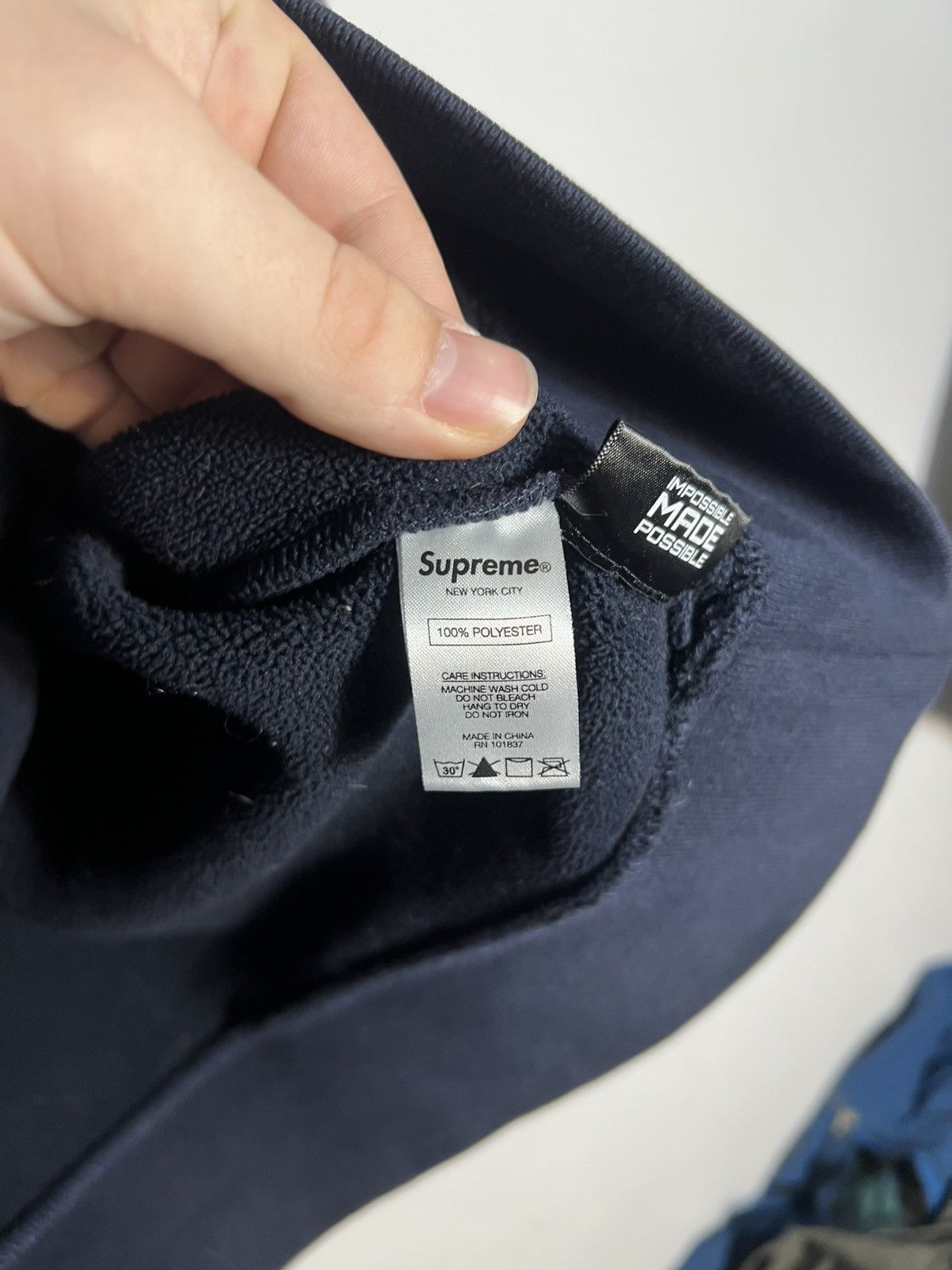 Supreme Supreme Polartec Hoodie Small Box Logo Mini FW18 M Size US M / EU 48-50 / 2 - 6 Thumbnail
