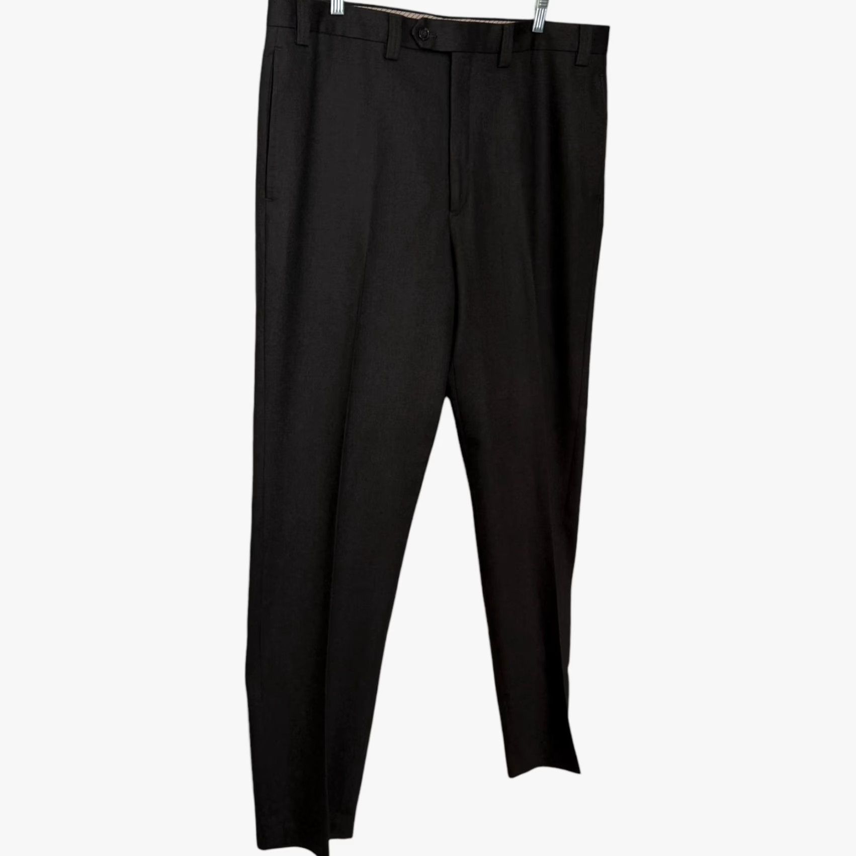 Ralph Lauren Lauren Ralph Lauren Wool Dress Pants Gray Men's 38X34 Flat-Front Trouser Slacks Dress Pants Business Formal Slacks Mens 38x34 Gray Wool Slacks Size US 38 / EU 54 - 3 Thumbnail