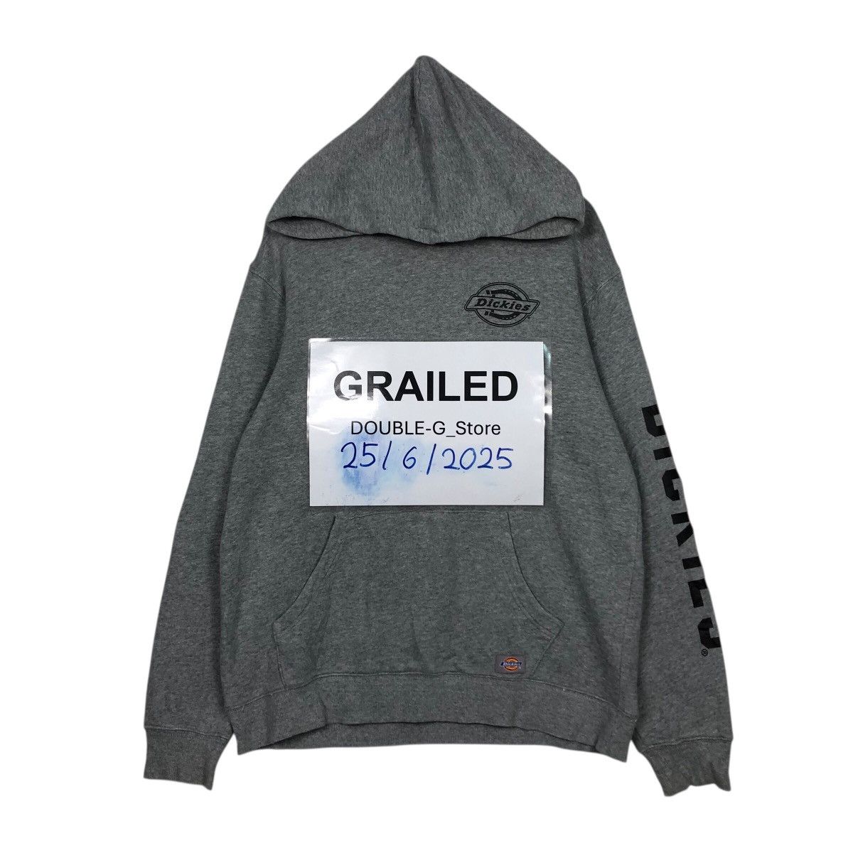 Dickies 📌Vintage Hoodie Pull Over Rich Grey Dickies Williamson Size US M / EU 48-50 / 2 - 1 Thumbnail
