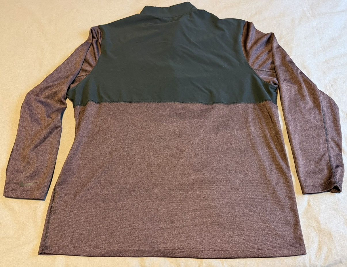 Nike Nike Golf 1/4 Zip Pullover Dri Fit Burgundy Coeur D’Alene Size US XXL / EU 58 / 5 - 6 Thumbnail