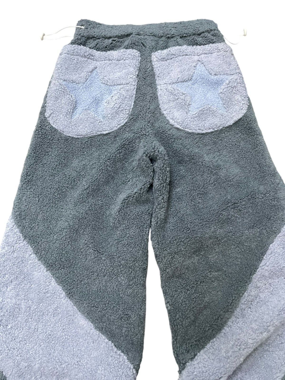 Hysteric Glamour × Japanese Brand Vaprart Japan Panelled Heavy Fleece Wide Leg Baggy Pants Size US 29 - 11 Thumbnail