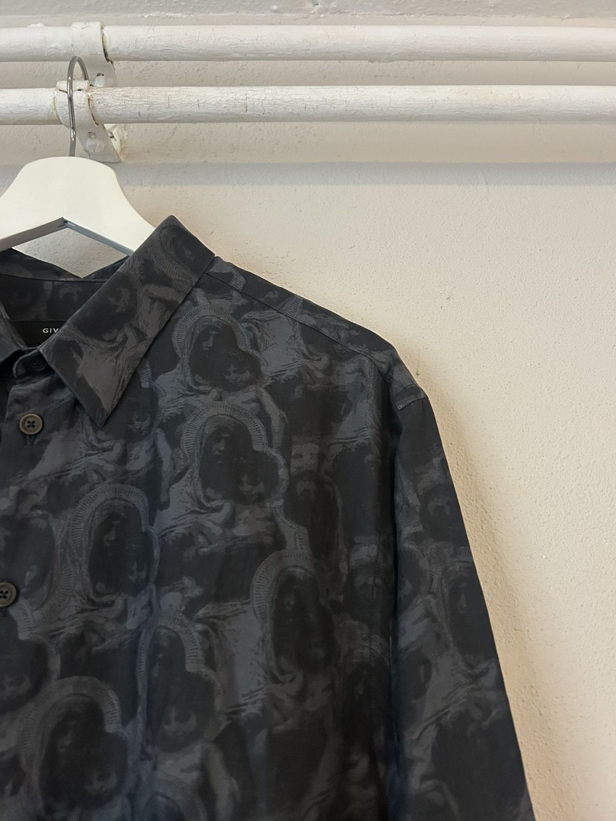 Givenchy Givenchy Madonna Print Cotton Shirt - Size 44 Size US XL / EU 56 / 4 - 4 Thumbnail