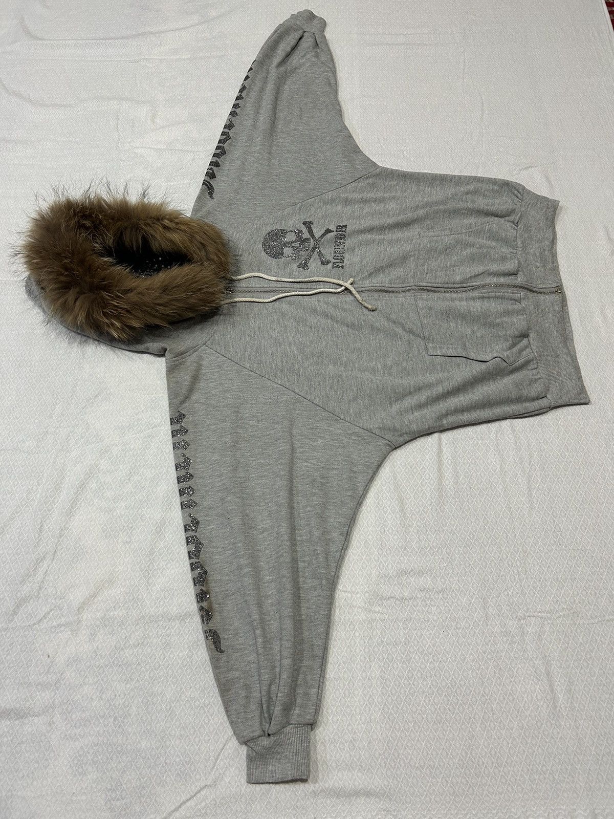 If Six Was Nine 💸BINDINGOFFER💸Fur Hoodie Dark Cloods Flounder Skull Lgb Ifsi Size US L / EU 52-54 / 3 - 5 Thumbnail