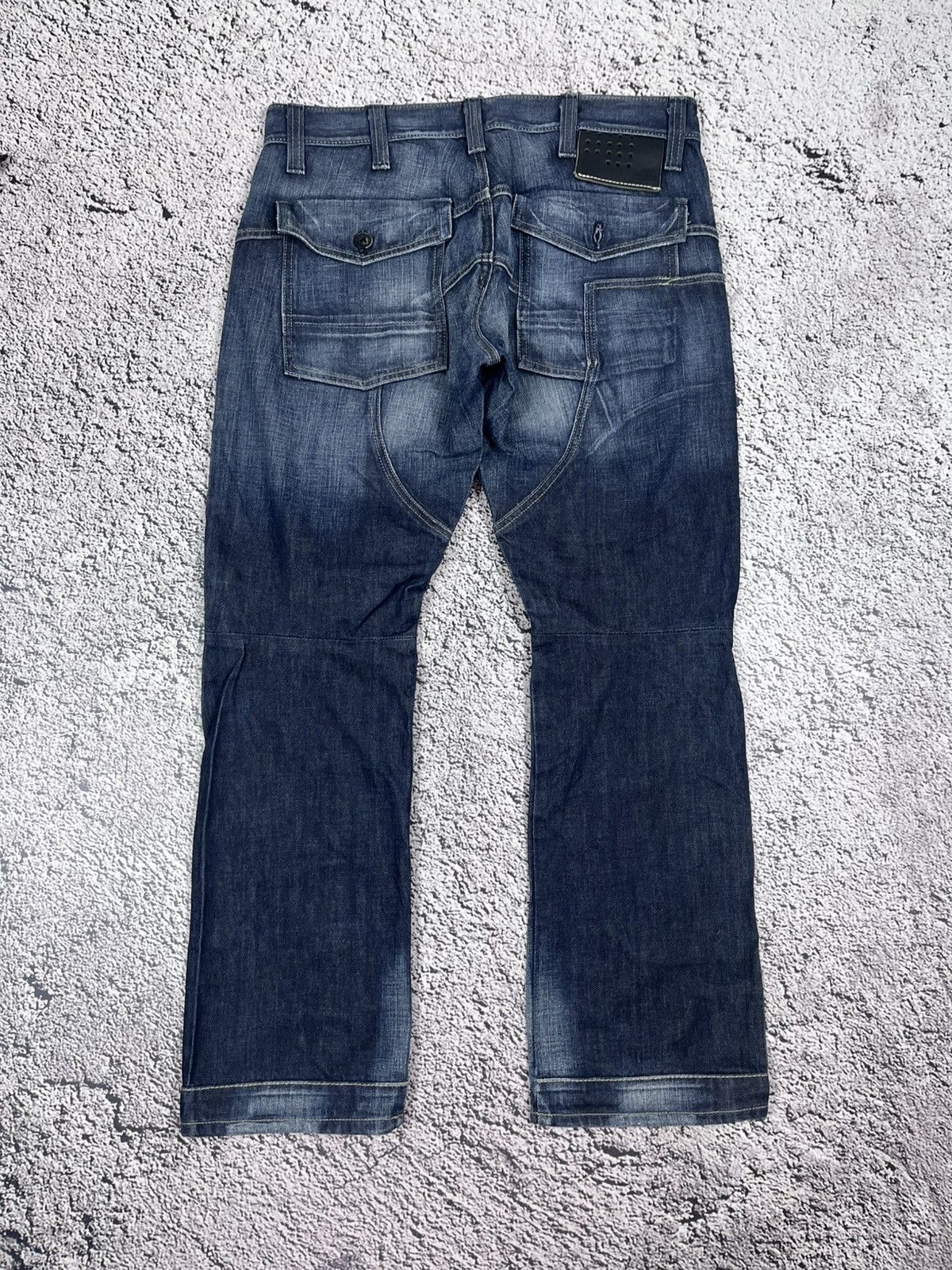 G-Star Vintage Japanese G Star Double Knee Jeans Pants Workwear Size US 34 / EU 50 - 8 Thumbnail