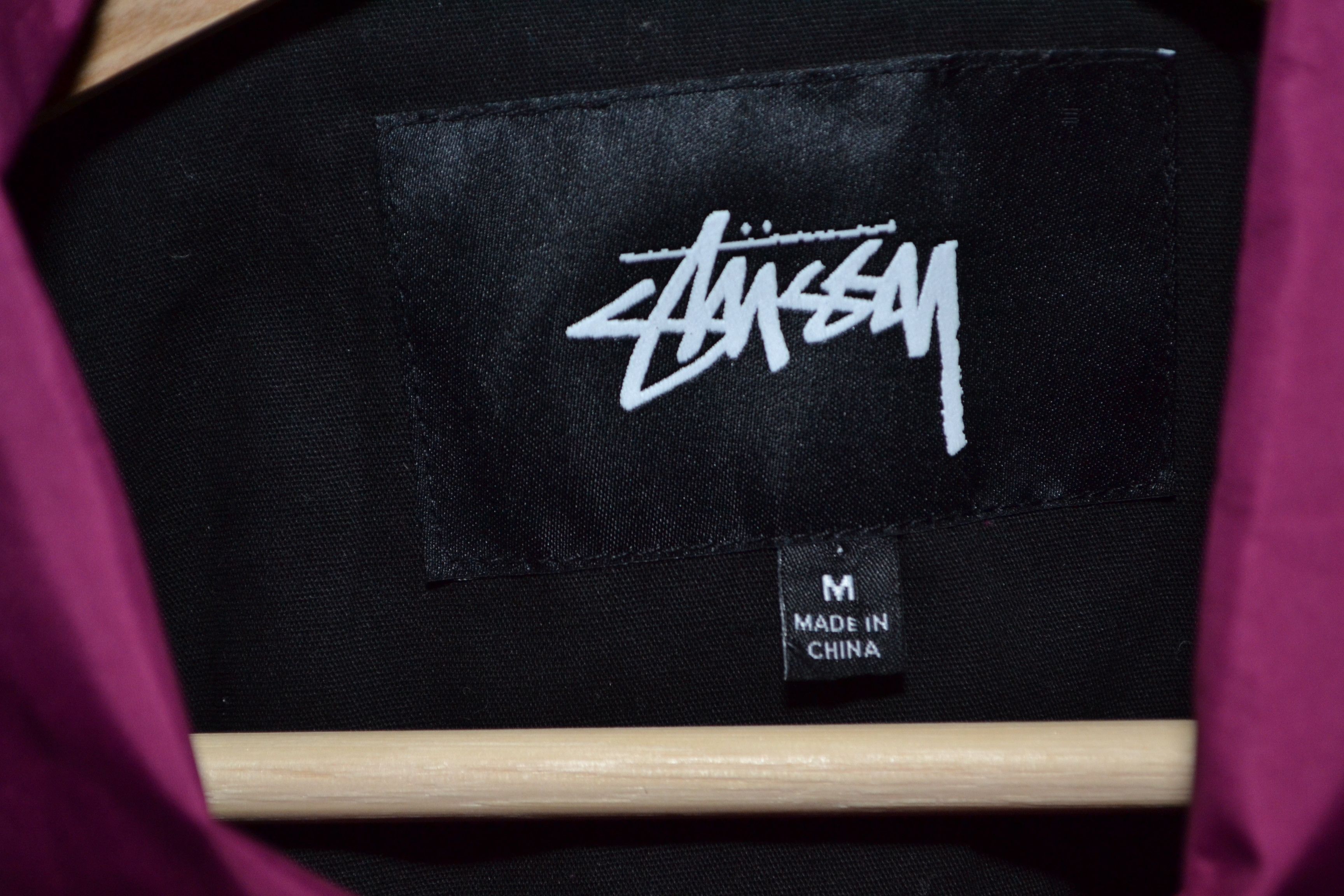 Stussy Stussy Purple Boxy M size Coach Jacket Size US M / EU 48-50 / 2 - 5 Thumbnail