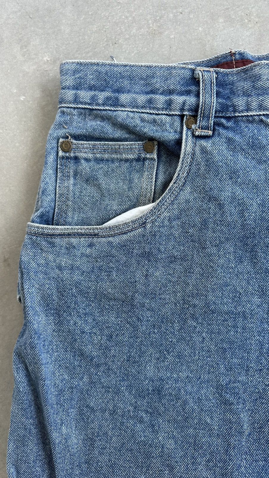 Vintage VINTAGE VISITOR SPORT BAGGY CARPENTER PANT(JNCO) Size US 34 / EU 50 - 4 Thumbnail