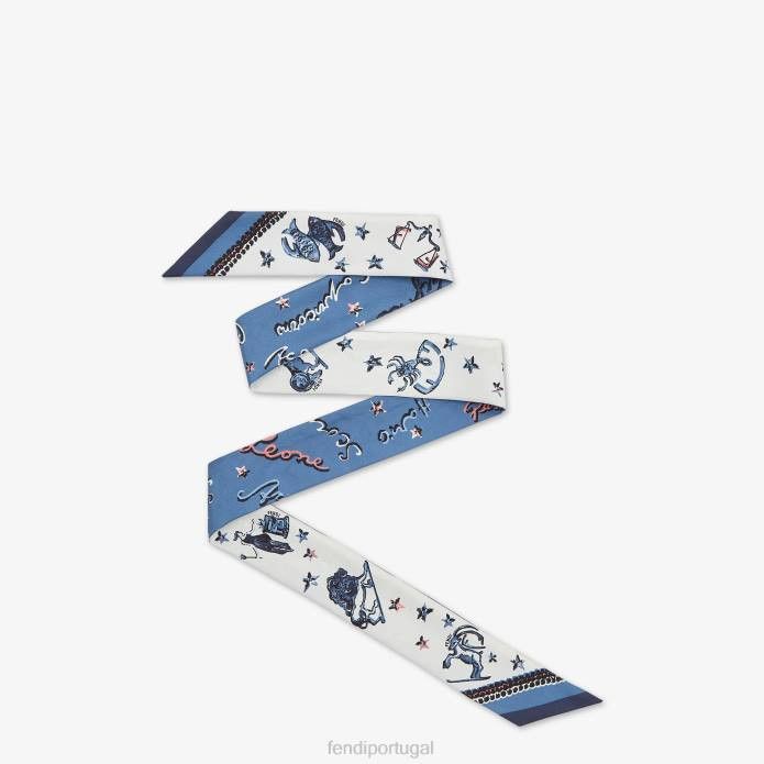 Fendi o1loc1c0824 Size: OS / Scarf Wrappy in Multicolor Size ONE SIZE - 1 Preview