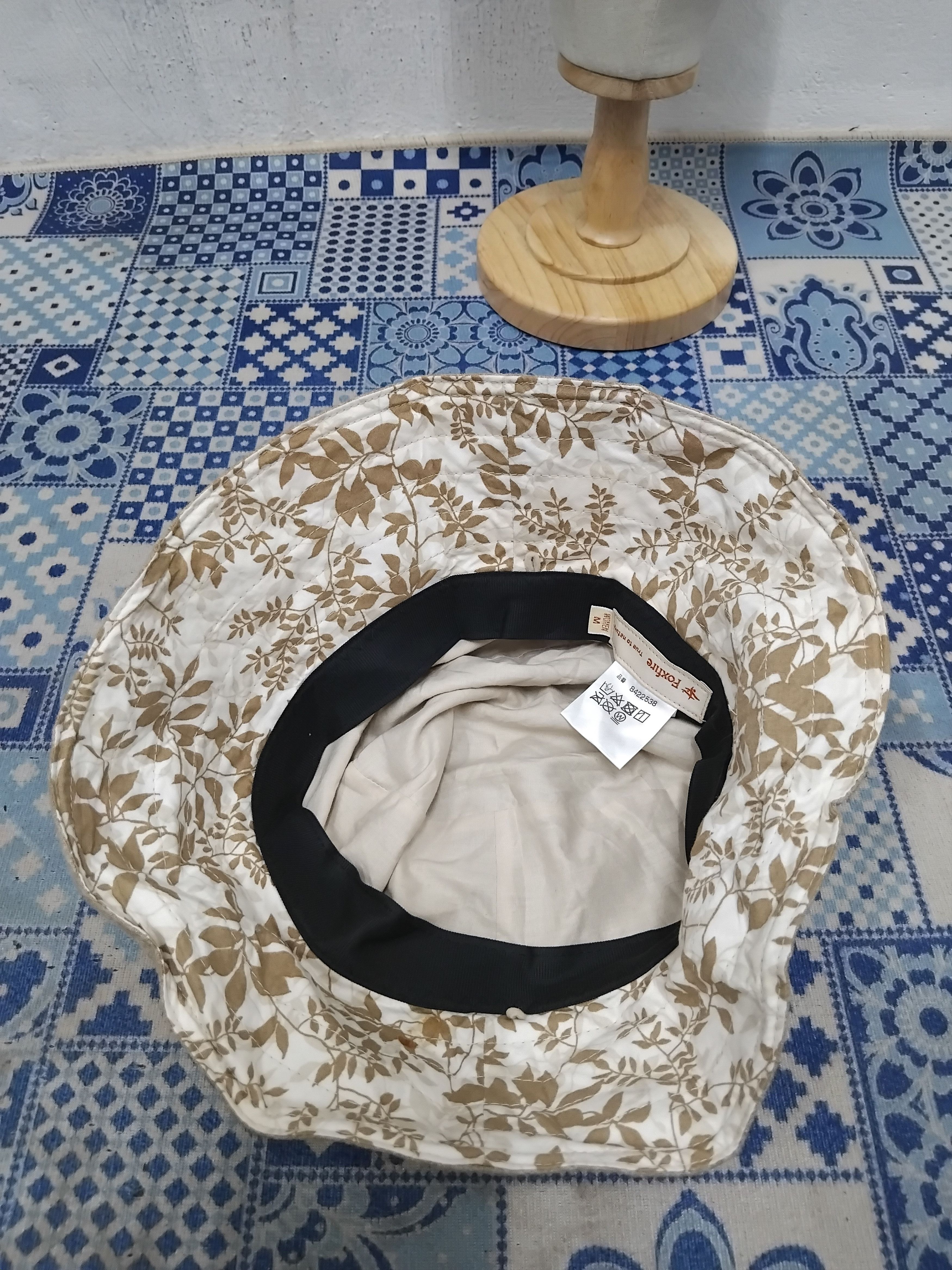 Other 💥Foxfire flower beidge Japanese style colour hat Size ONE SIZE - 4 Thumbnail