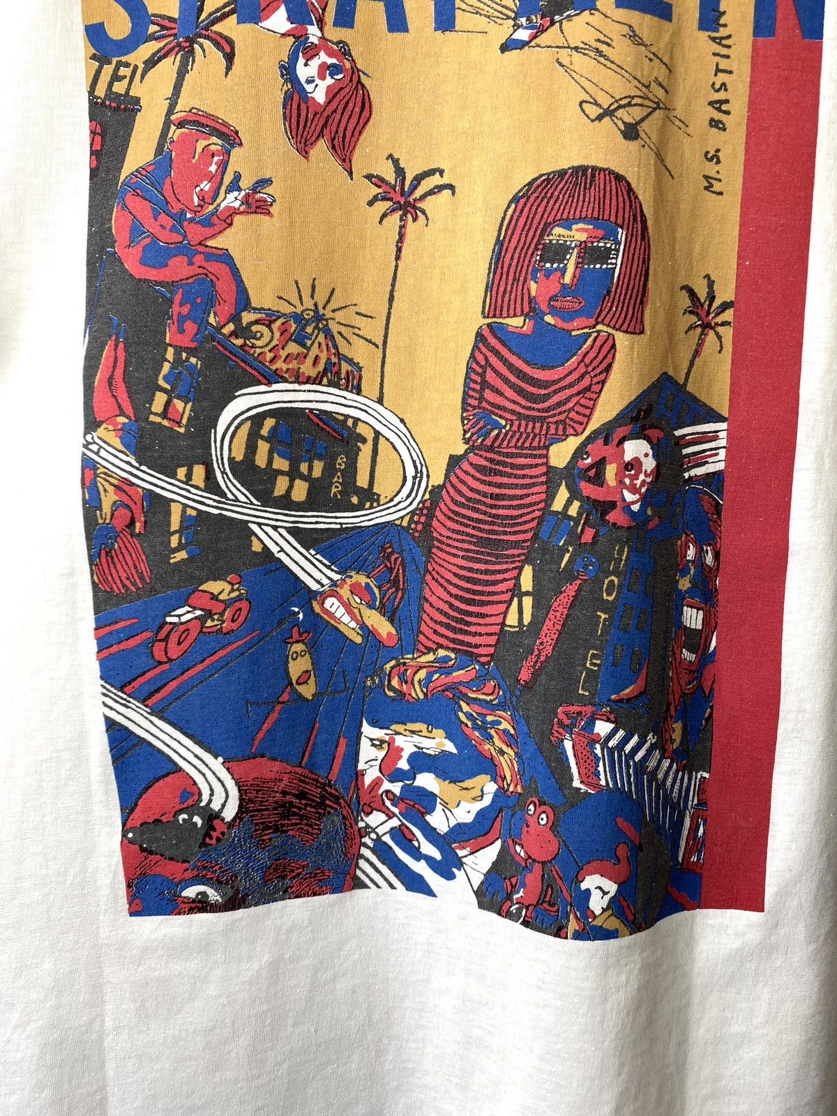 Band Tees × TALKING ABOUT THE ABSTRACTION 1990’s Vintage Strapazin Comics Art T Shirt Picasso Size US L / EU 52-54 / 3 - 8 Thumbnail