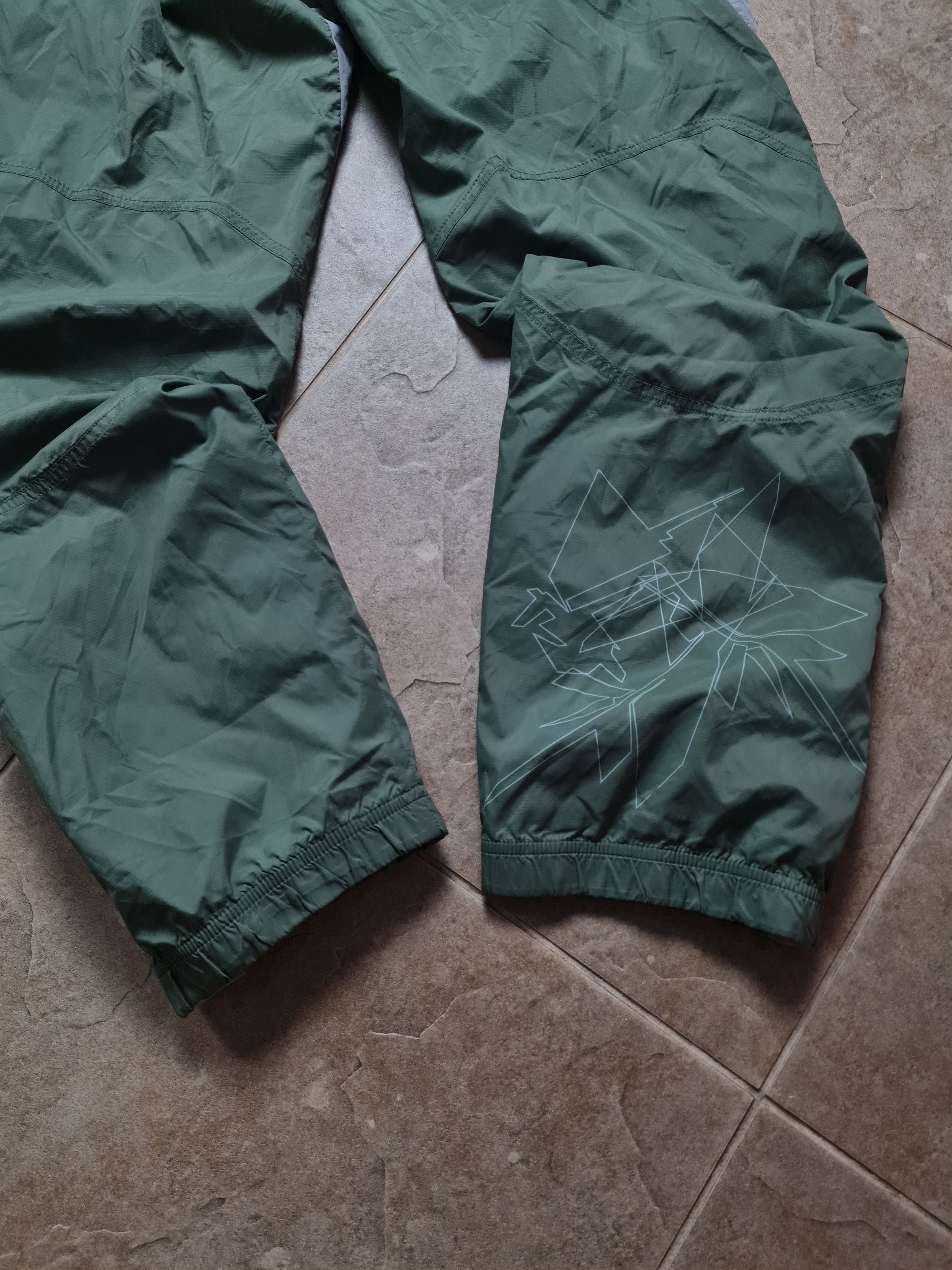 Nike Vintage drill pants khaki 00s Nike AIR Tracksuit Bottoms L Size US 32 / EU 48 - 16 Thumbnail