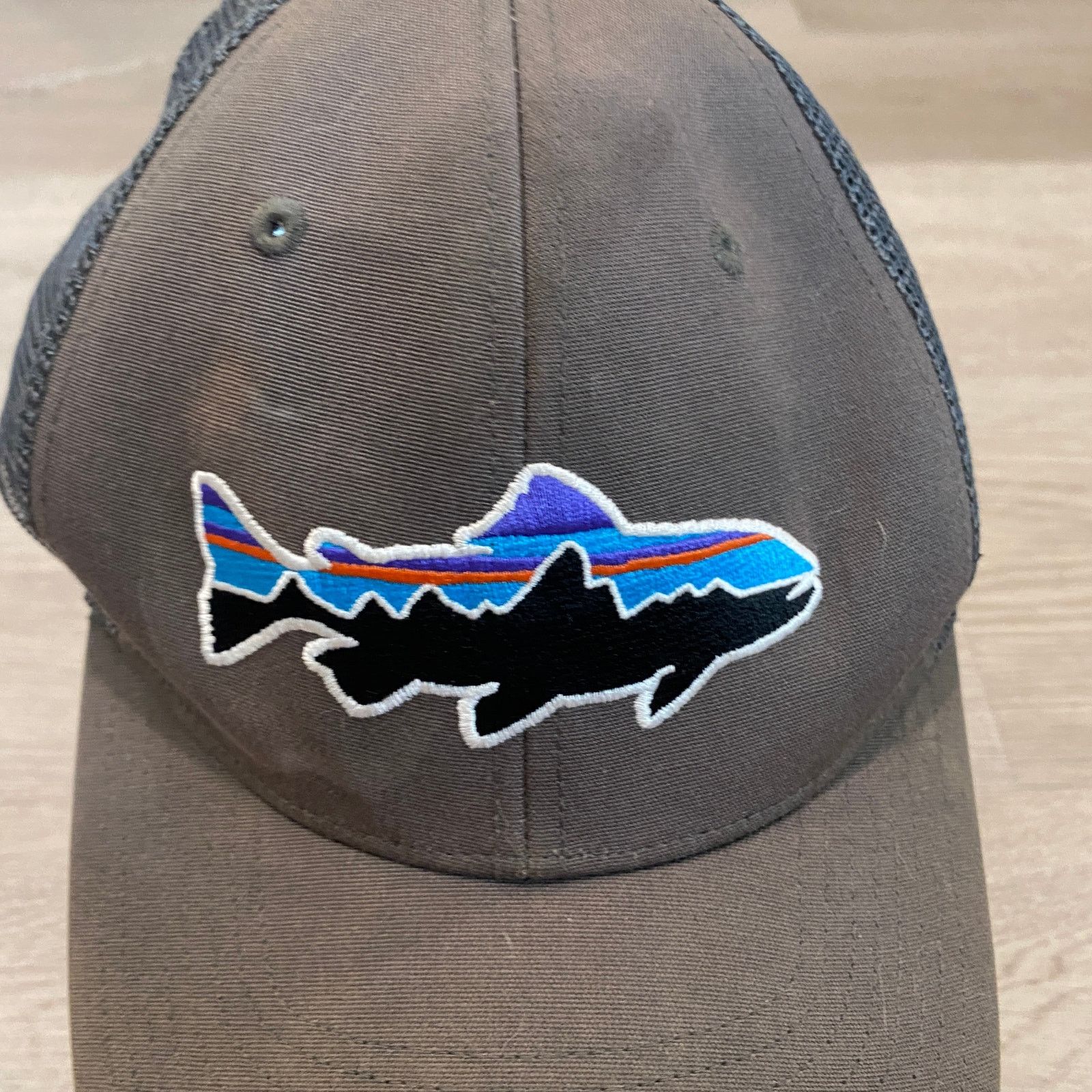 Patagonia Patagonia Fitz Roy Trout Mesh Trucker Hat Men's OSFA Size ONE SIZE - 2 Thumbnail