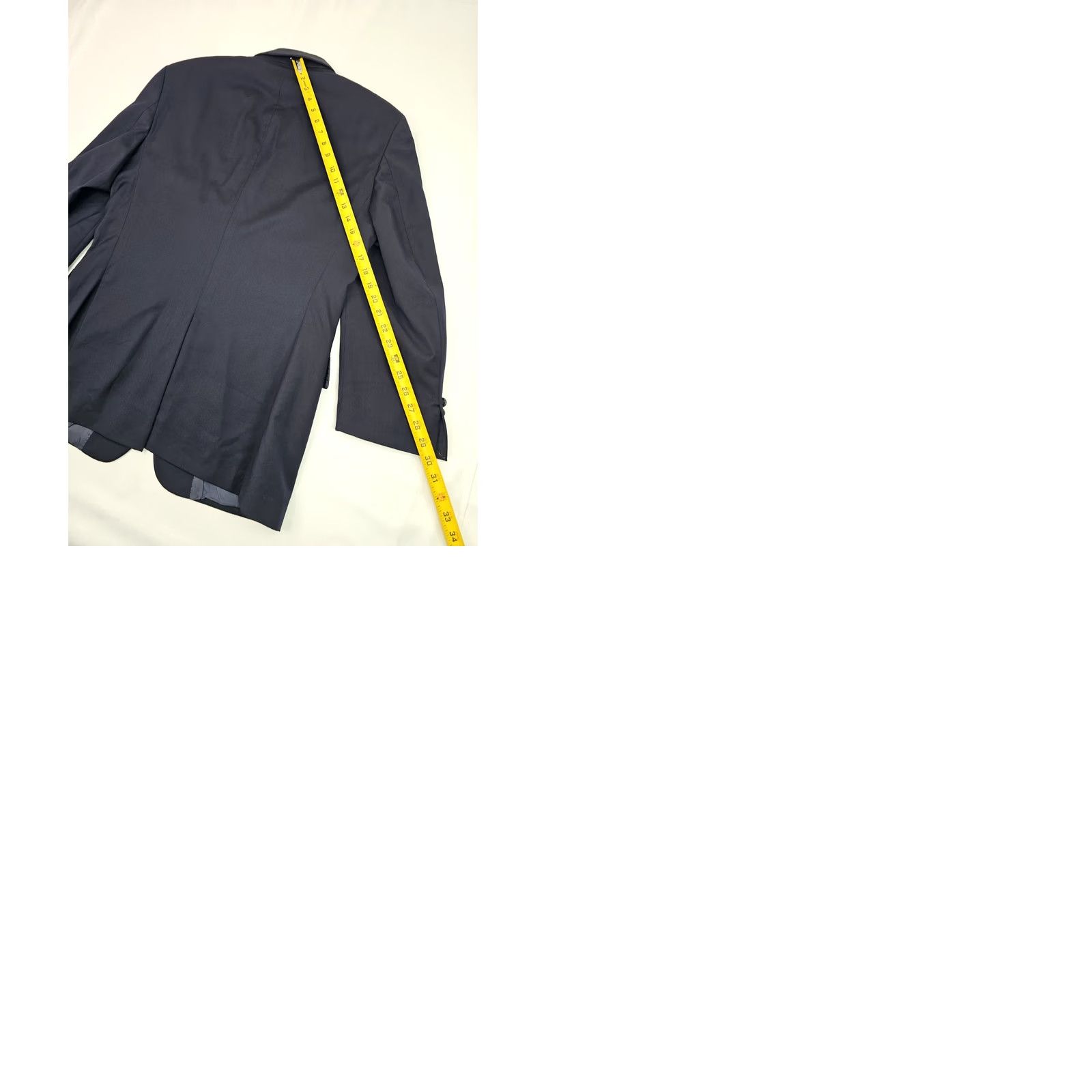 Jos. A. Bank JOS A BANK Signature Mitchell Blazer Solid Navy Blue 100% Wool 3-Button Men 40R Jacket Blazer - Navy Blue - 40R - Wool - Regular Fit - Business - Men Size 40R - 10 Thumbnail