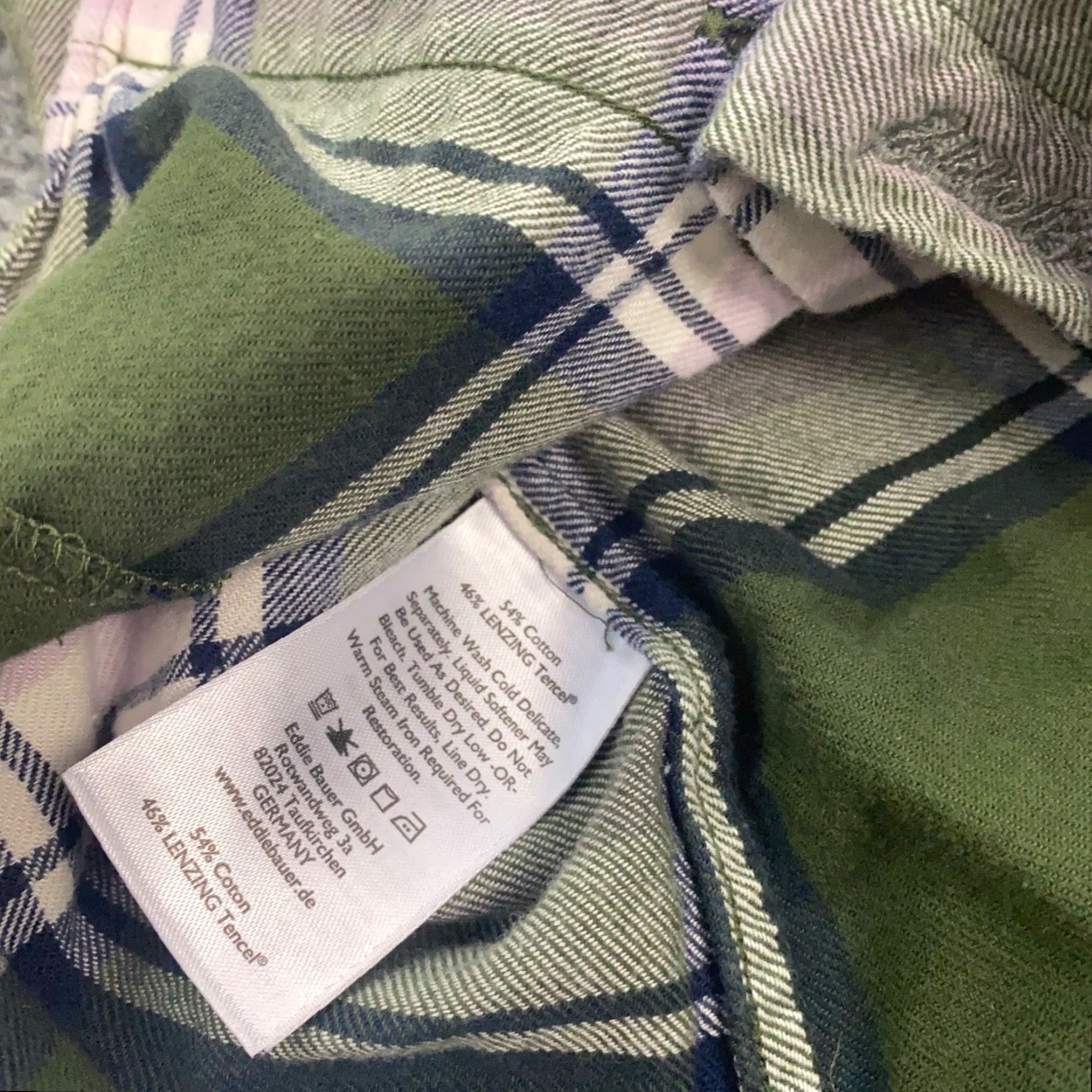 Eddie Bauer Eddie Bauer Womens Shirt Top XS Green Plaid Button-Up Long Sleeve Shirt Womens XS Green Plaid Button-Up Long Sleeve Eddie Bauer Size XS / US 0-2 / IT 36-38 - 7 Thumbnail