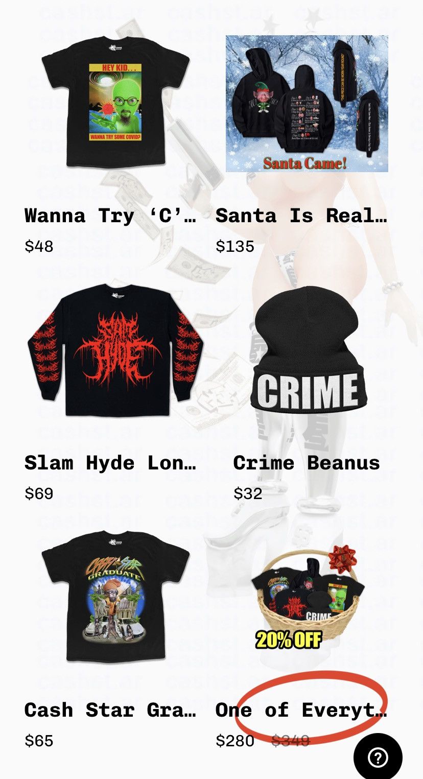 Sam Hyde MDE Cashstar One of Everything Men’s Medium