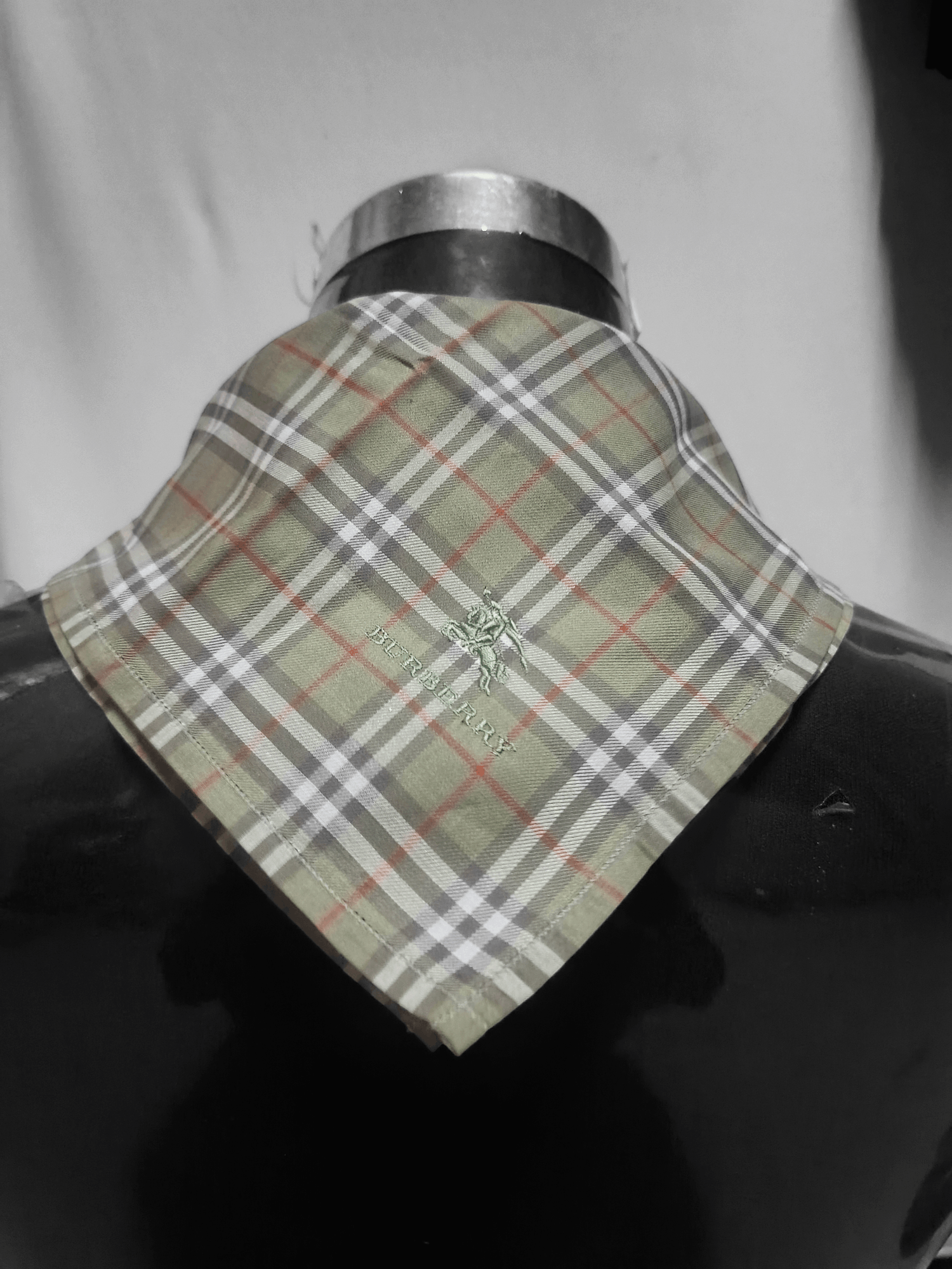 Burberry × Vintage Burberry Bandana/ Handkerchief / Neckerchief Size ONE SIZE - 2 Thumbnail