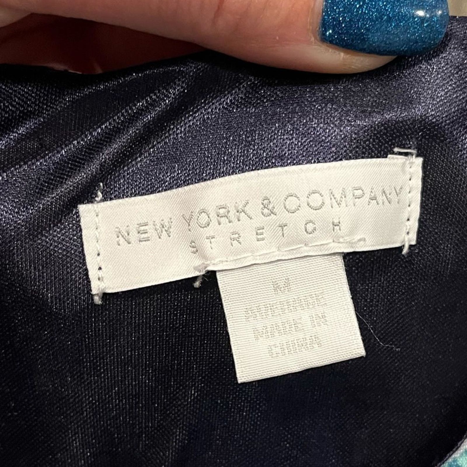 Vintage New York & Company Stretch Floral Sheath Dress Size M Size M / US 6-8 / IT 42-44 - 6 Thumbnail