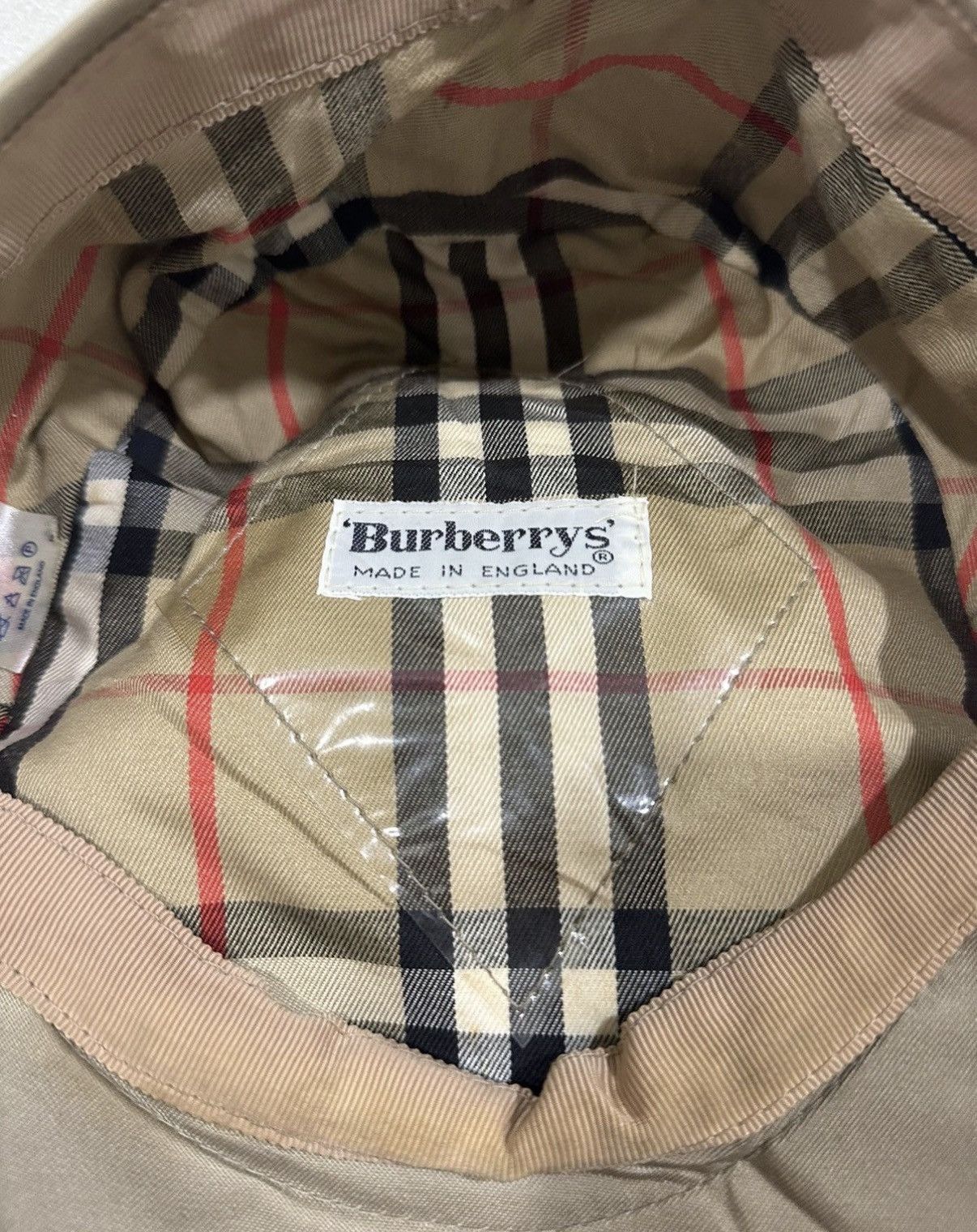 Burberry VTG Burberry Golf Nova Checked Hat Size ONE SIZE - 11 Thumbnail