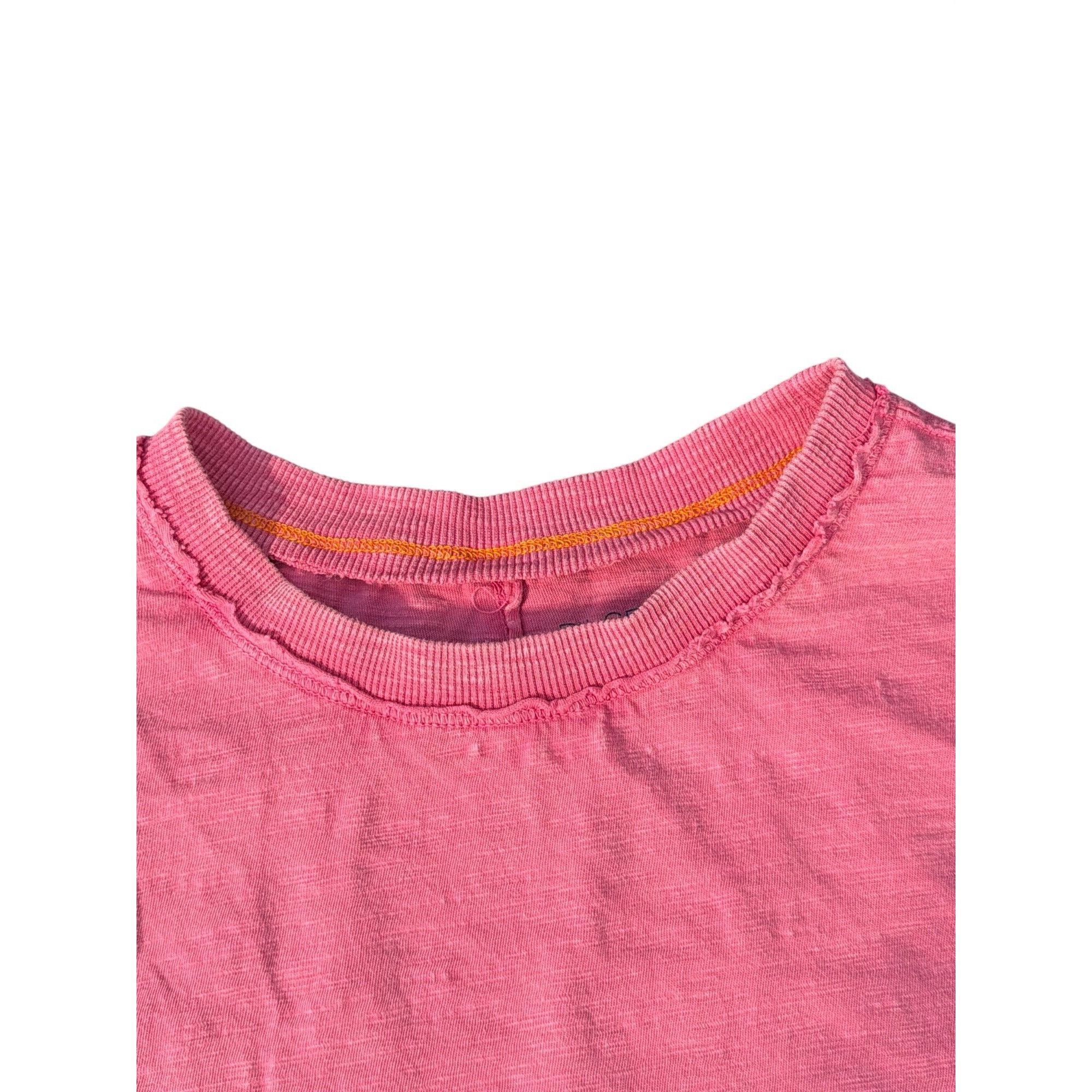 Anthropologie Pilcro Anthropologie Pink Rolled Sleeves Tunic Shirt Sz Larg Size L / US 10 / IT 46 - 5 Thumbnail