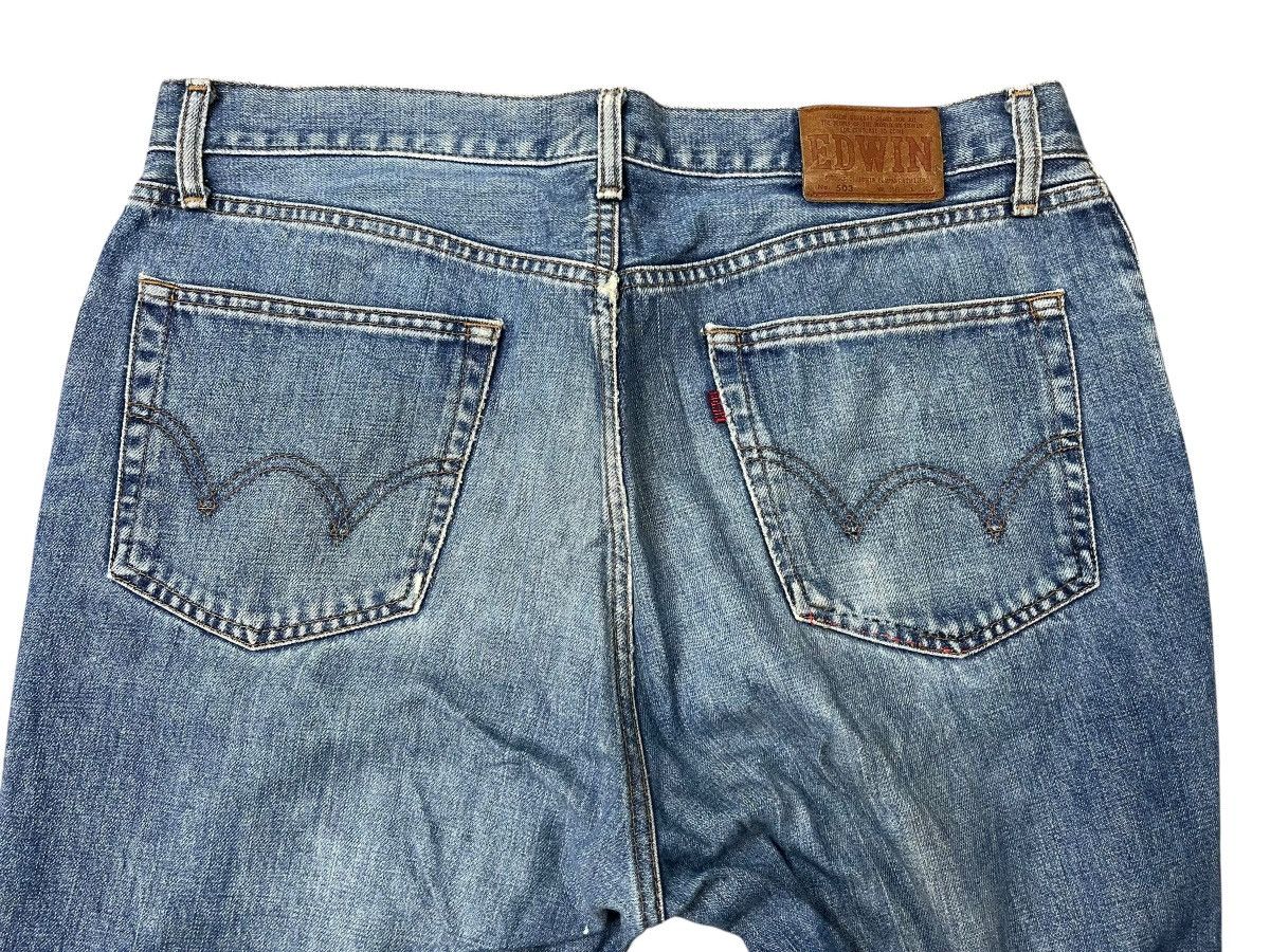 Edwin Vintage Edwin 503 Regular Jeans Streetwear Size US 36 / EU 52 - 4 Thumbnail