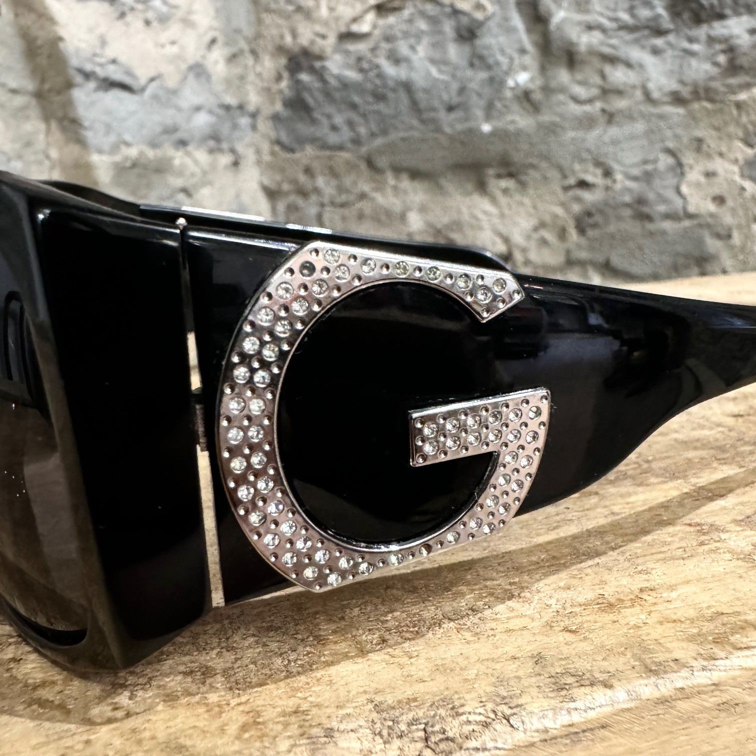 Dolce & Gabbana Dolce & Gabbana DG4018 2000s Black Square Sunglasses Size ONE SIZE - 4 Thumbnail