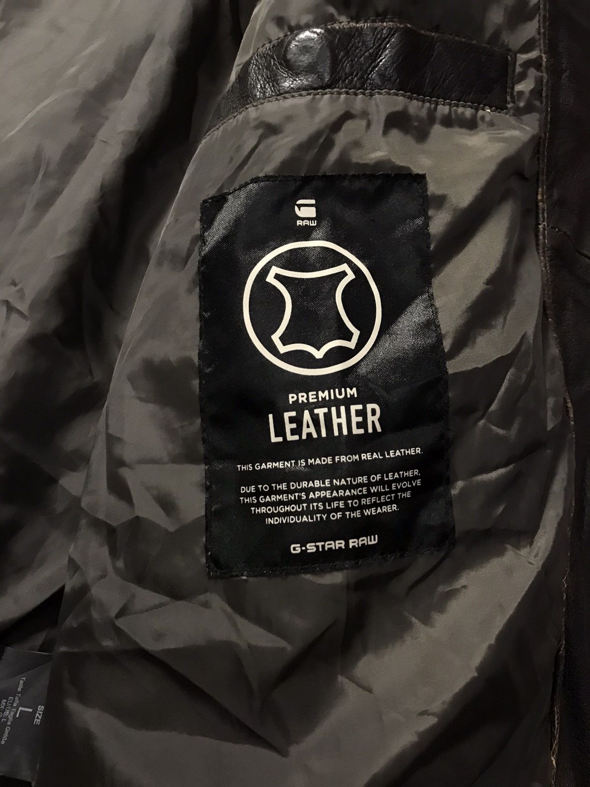 G-Star G Star Raw Engine Leather JKT Y2K Rare Hype Size US L / EU 52-54 / 3 - 10 Thumbnail
