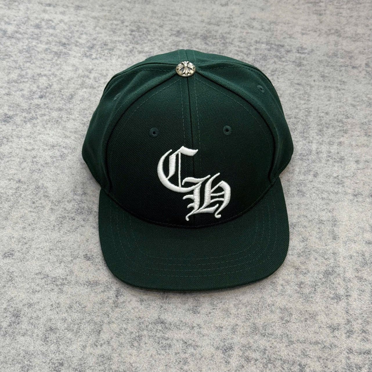 Chrome Hearts Chrome Hearts On Field Trucker Hat CH green/white Size ONE SIZE - 1 Thumbnail