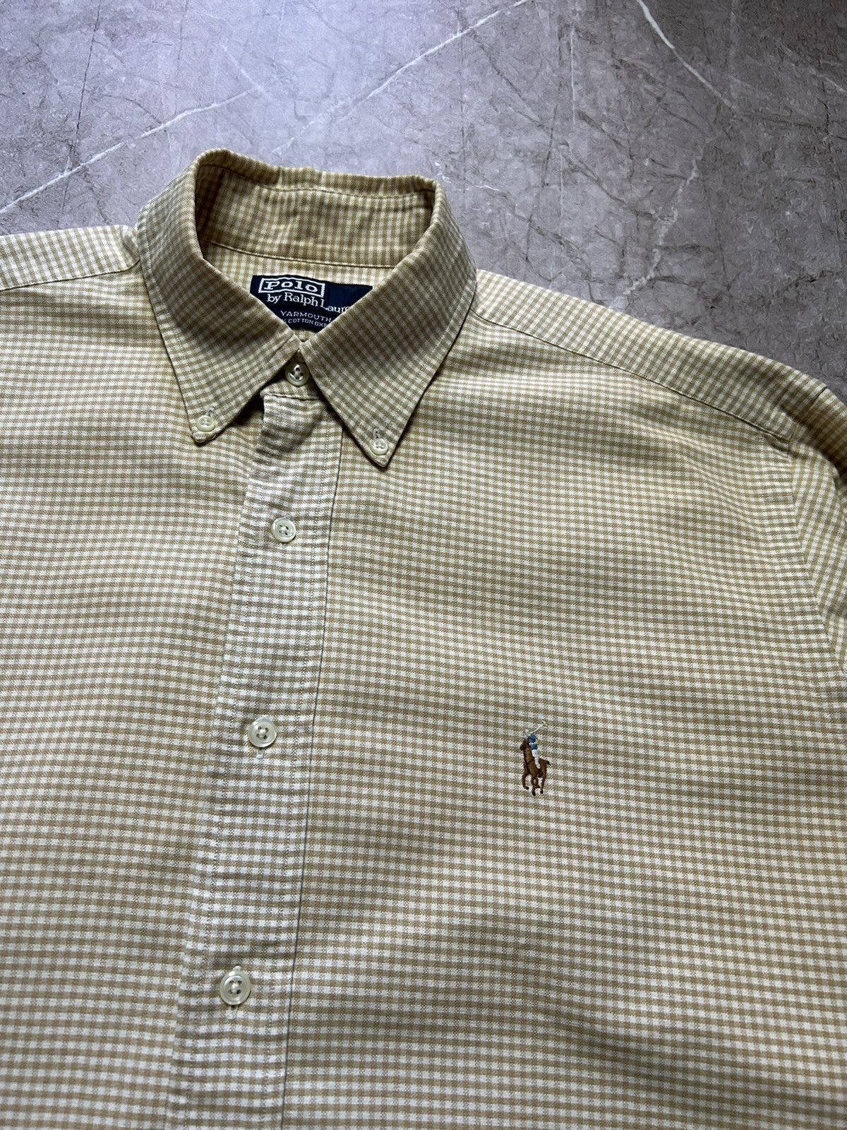 Polo Ralph Lauren × Vintage Vintage Ralph Lauren Classic Fit Shirt Size M Size US M / EU 48-50 / 2 - 2 Thumbnail