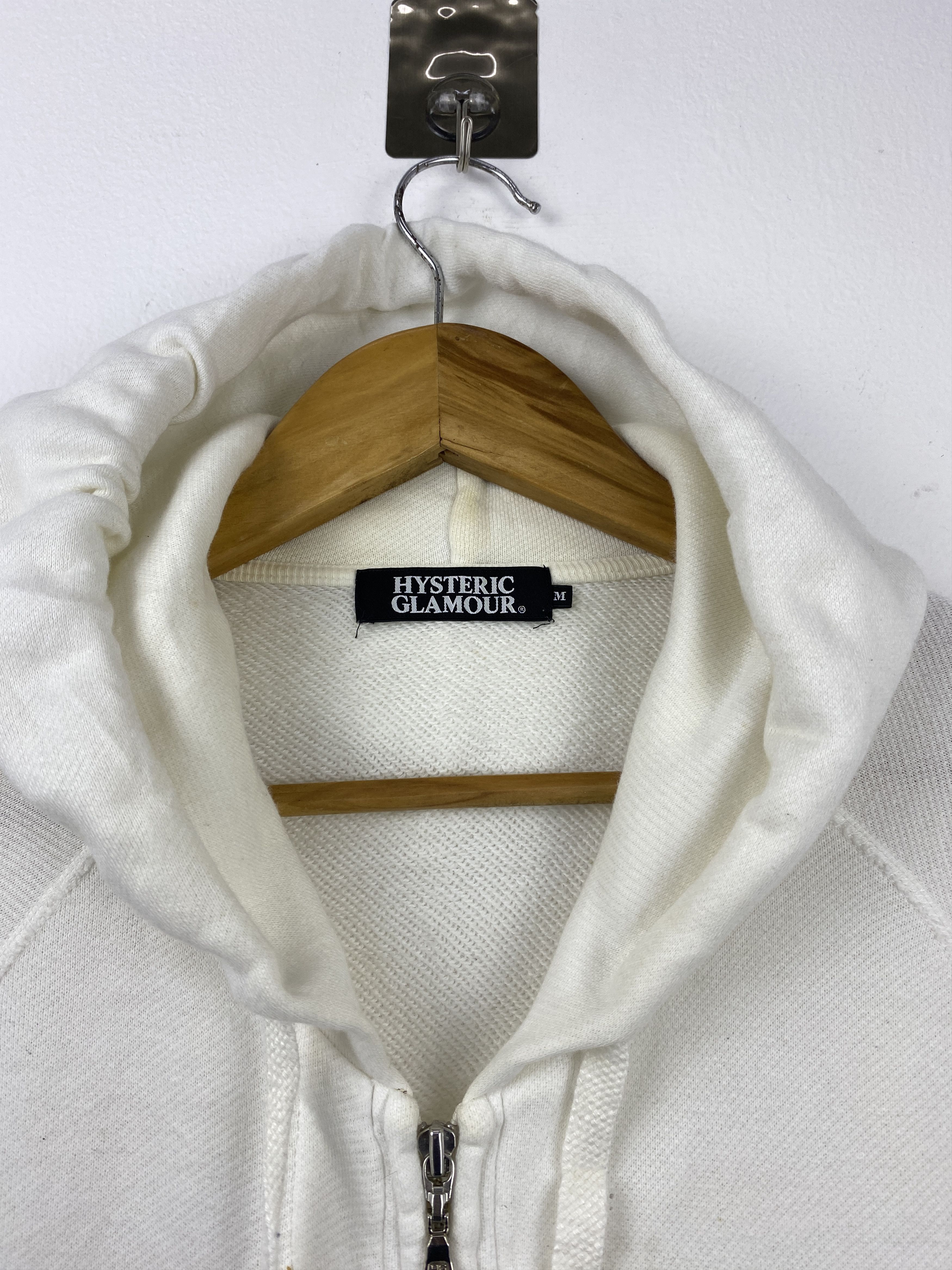 Hysteric Glamour Vintage Hysteric Glamour Zipper Up Hoodie SH0524 Size US M / EU 48-50 / 2 - 8 Thumbnail