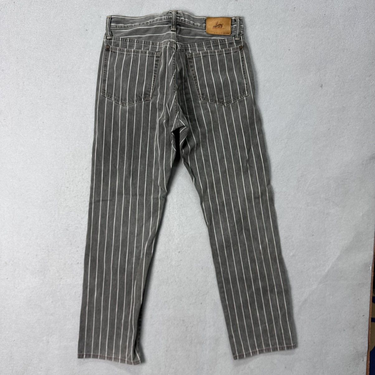 Paul Smith Red Ear Paul Smith Japan Striped Denim Jeans Size US 31 - 8 Thumbnail