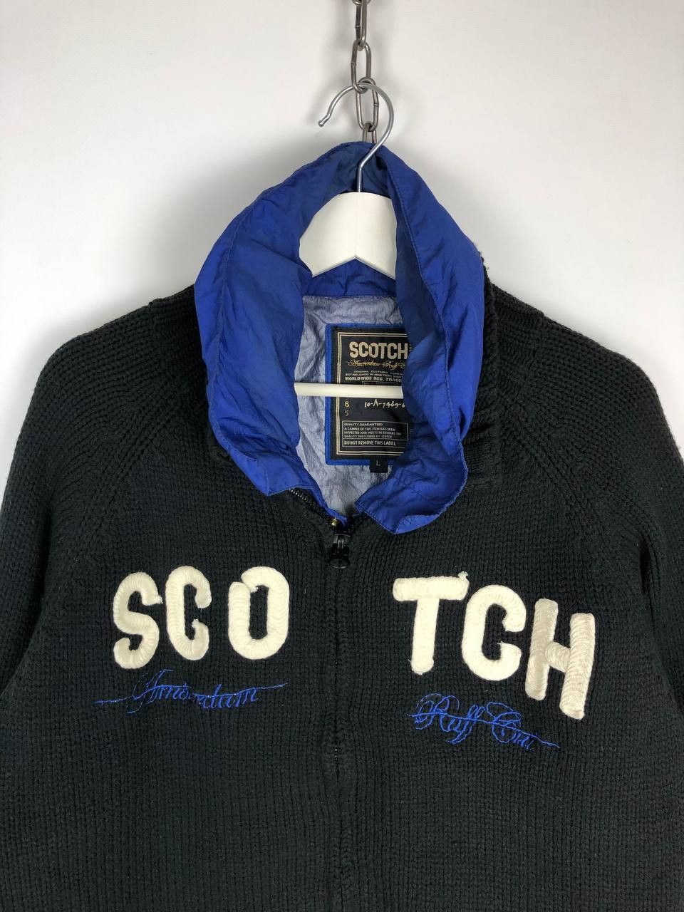 Scotch & Soda Scotch&Soda Knit Jacket 2 in 1 Amsterdam Couture size L Size US L / EU 52-54 / 3 - 4 Thumbnail