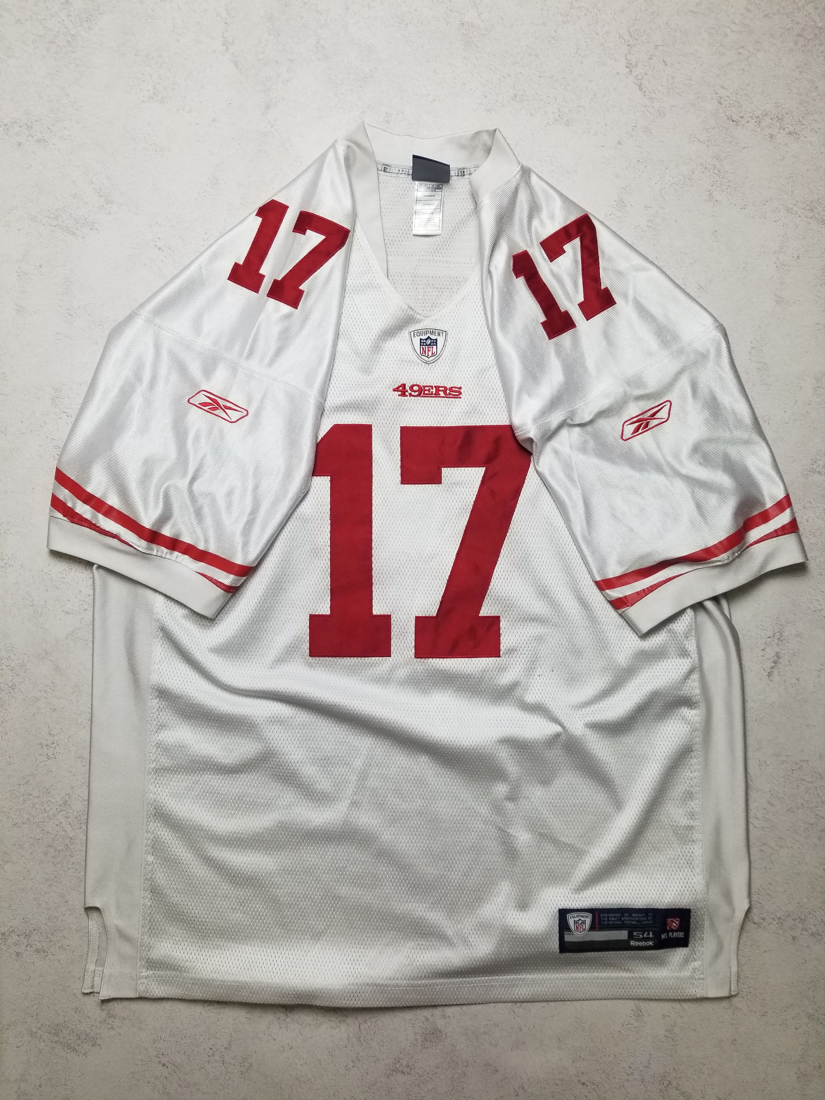 Reebok Dominique Zeigler San Francisco 49ers NFL Sewn Jersey Sz 54 Size US XL / EU 56 / 4 - 3 Thumbnail