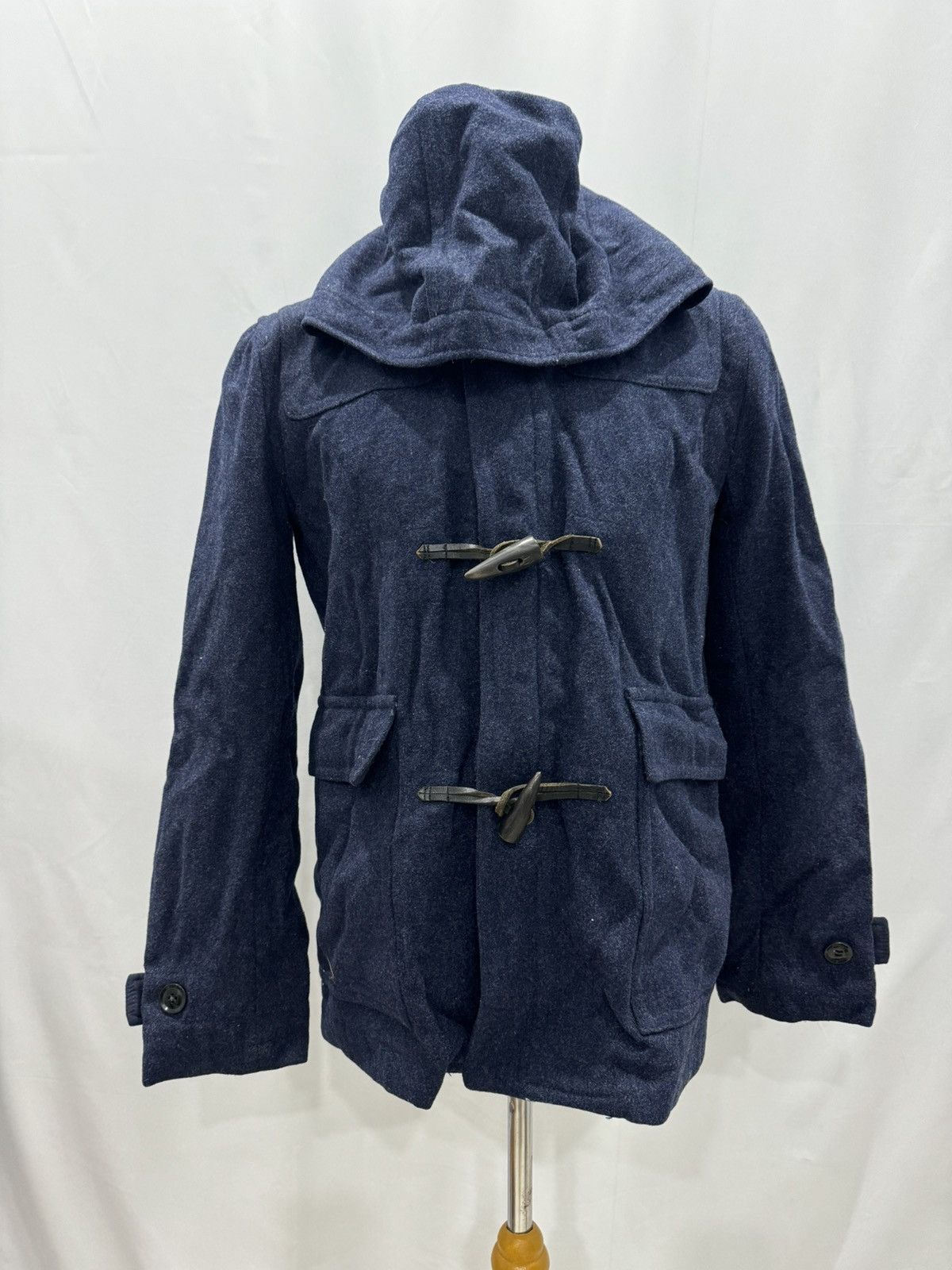 ジャケット・アウター 00s japanese label duffel coat hoodie Duffle Coat Japanese Brand | Grailed