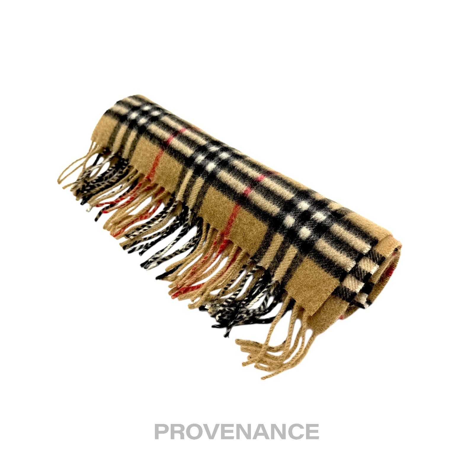 Burberry 🔴 Burberry Scarf - Nova Check Cashmere Size ONE SIZE - 3 Thumbnail