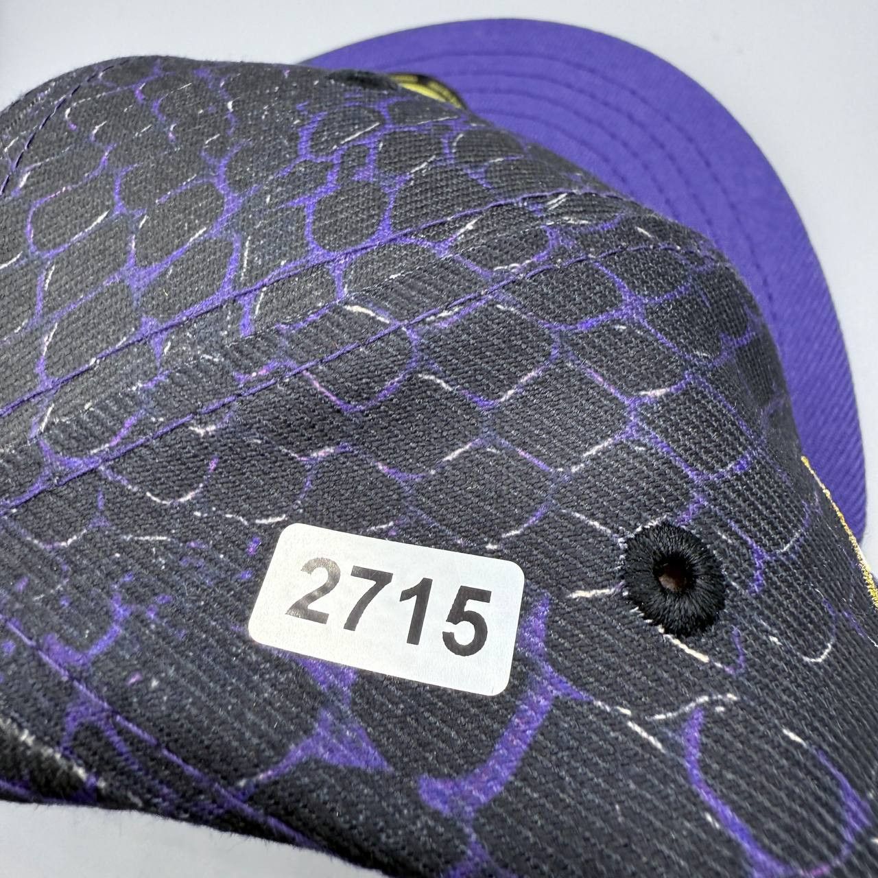 New Era Los Angeles LA Dodgers Hat 7 1/4 Black Mamba Fitted Hatclub Size ONE SIZE - 8 Thumbnail