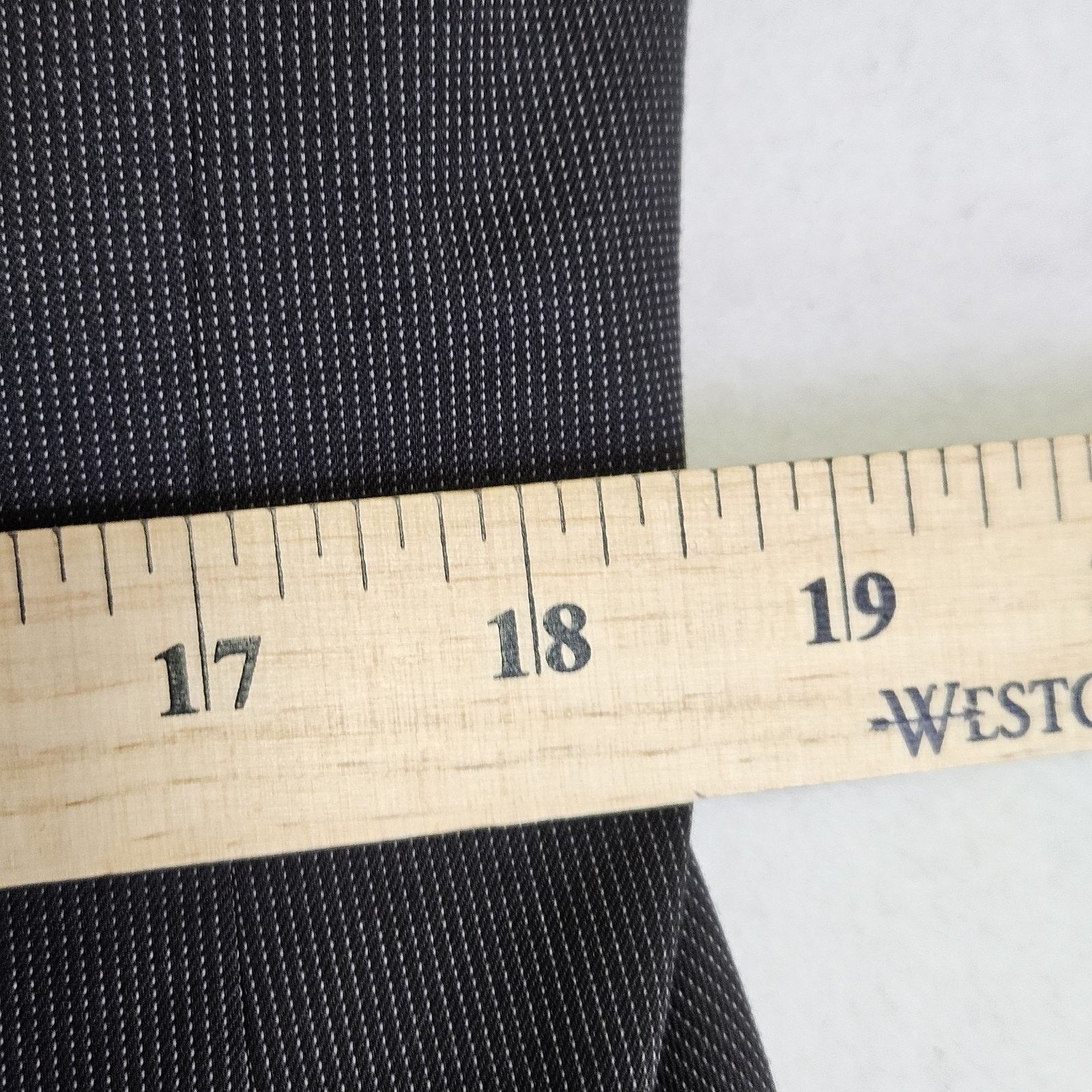 Marc Ecko Marc Ecko Blazer Jacket Micro Check Black Wedding Interview Size 40R - 11 Thumbnail