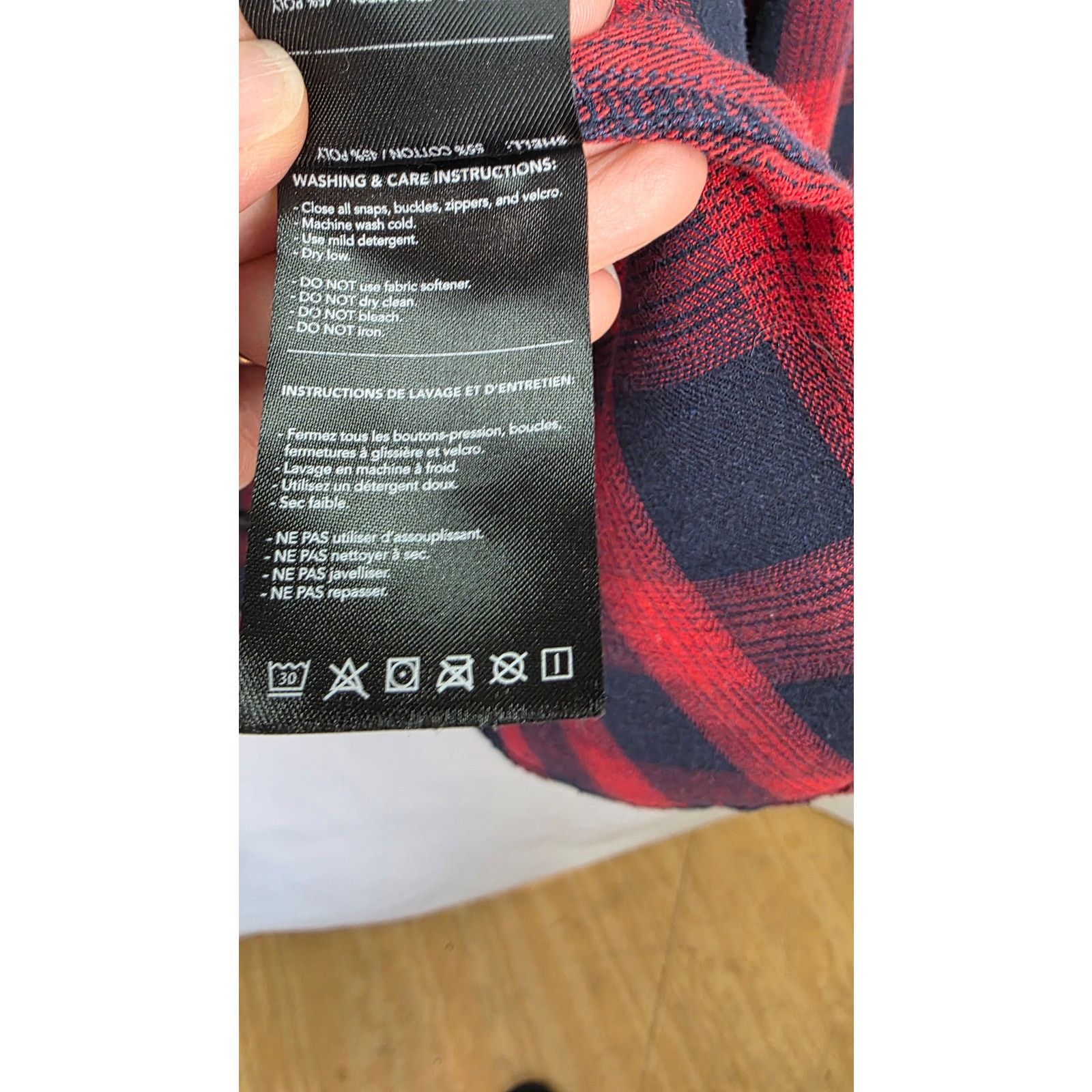 Other 509 Red & Navy Plaid Basecamp Long Sleeve Flannel XL Size US XL / EU 56 / 4 - 4 Thumbnail