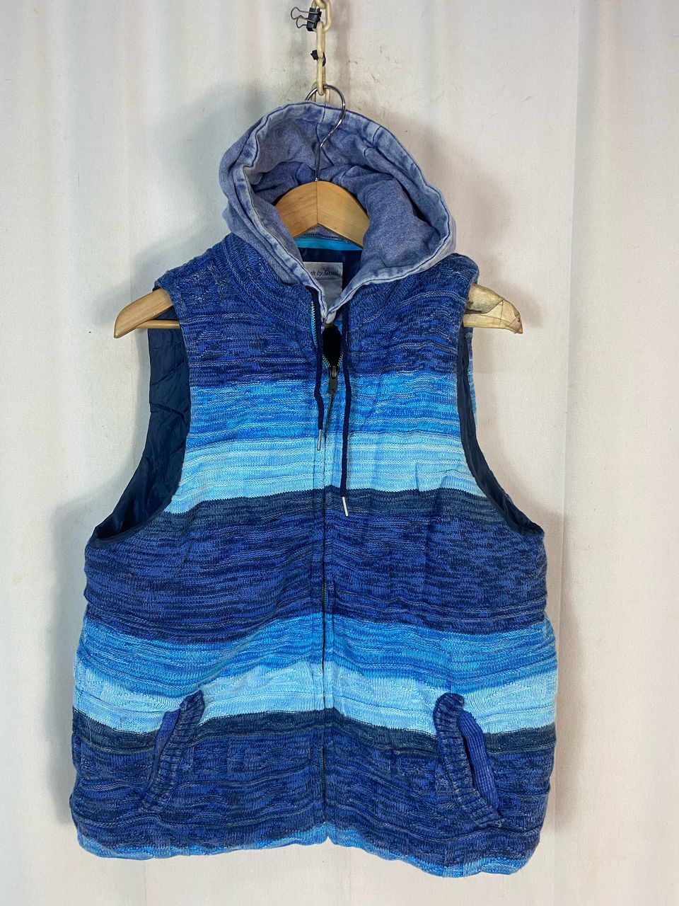 Japanese Brand Growth by grail multicolor sleeveless hoodie jacket Size US M / EU 48-50 / 2 - 1 Thumbnail