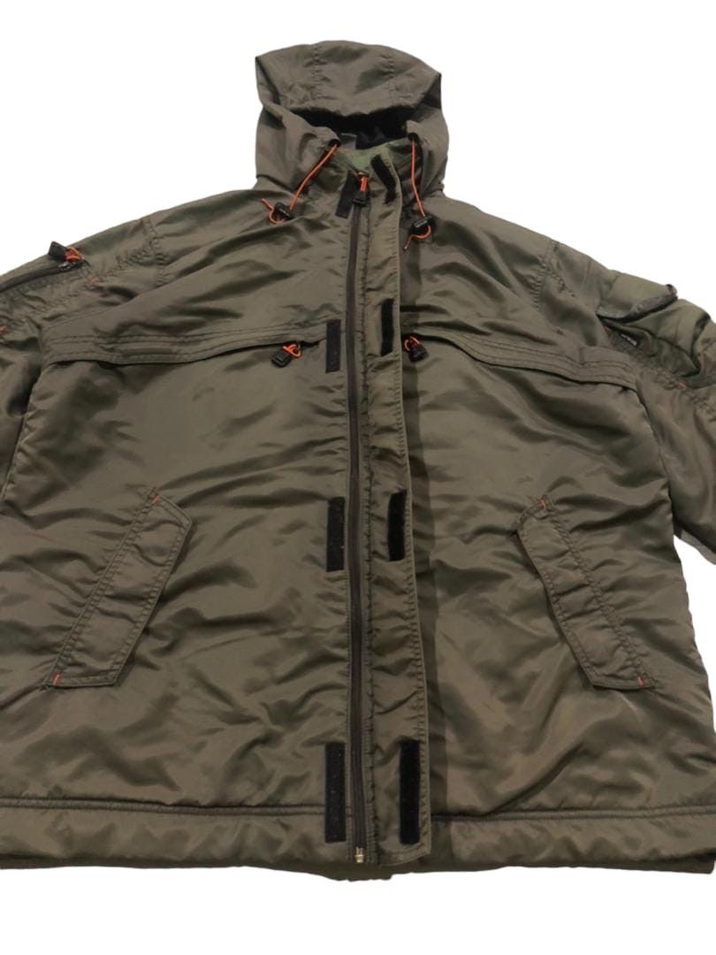 Airwalk × Japanese Brand Airwalk Nylon Cargo Jacket Rare Design Sunfaded Size US M / EU 48-50 / 2 - 6 Thumbnail