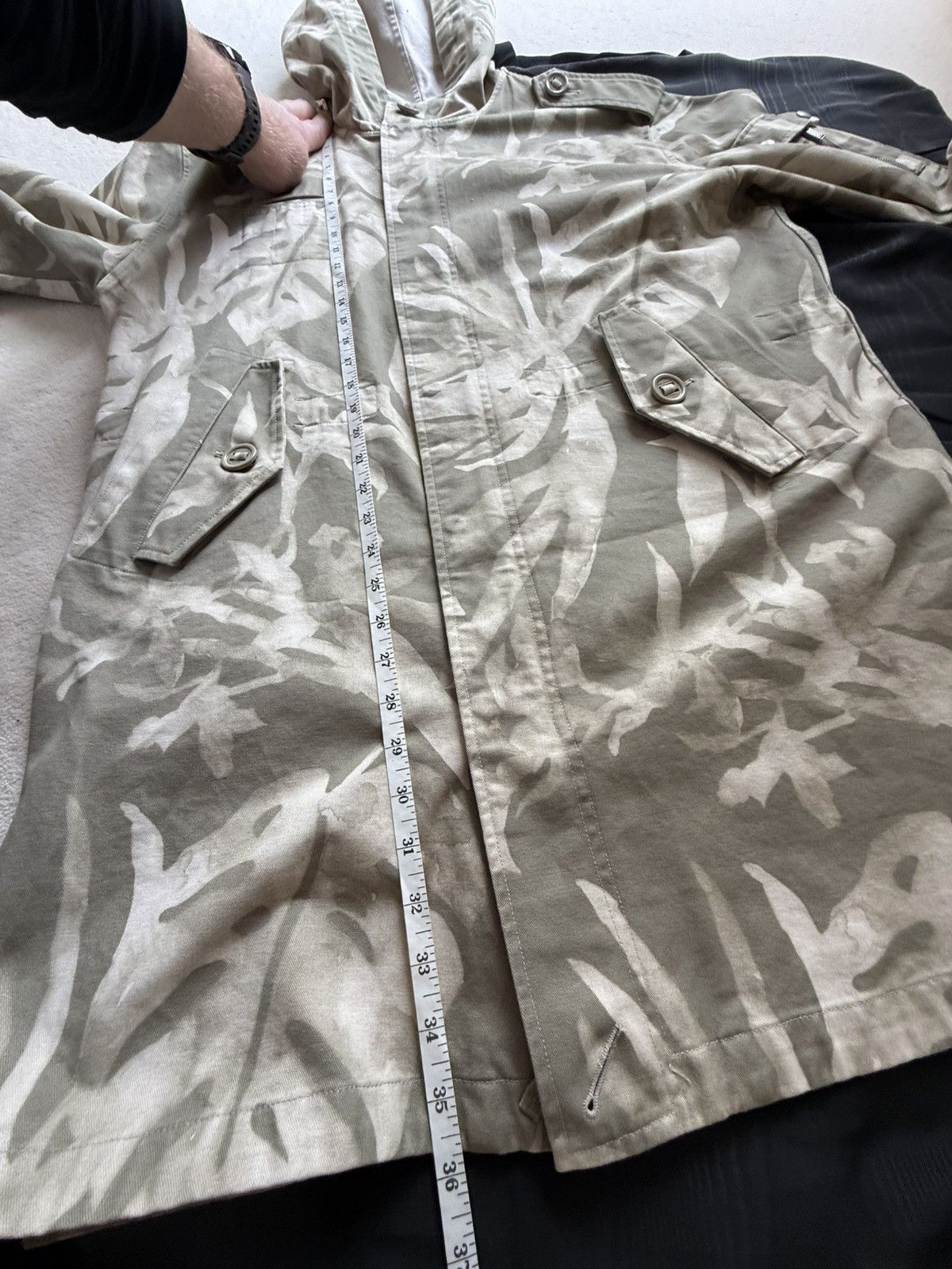 Saint Laurent Paris SS21 Saint Laurent palm tree parka jacket rocket 50 grail Size US M / EU 48-50 / 2 - 5 Thumbnail