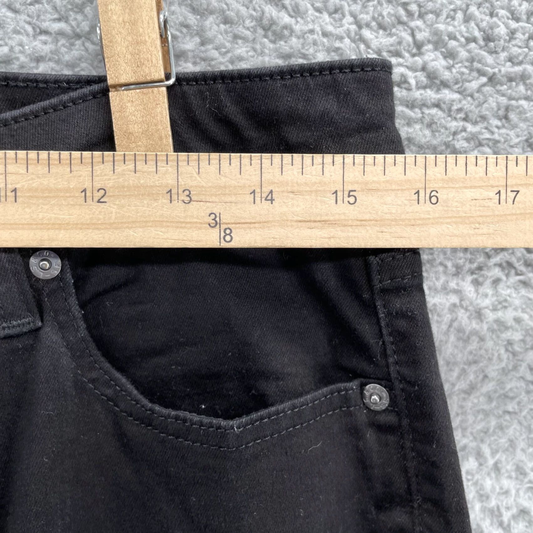Levi's Levi's 721 Jeans Women 31x31 Black High Rise Skinny 90s Indie Sleaze Grunge Denim Slim Modern Style Womens Jeans Size 24" / US 00 / IT 34 - 2 Thumbnail