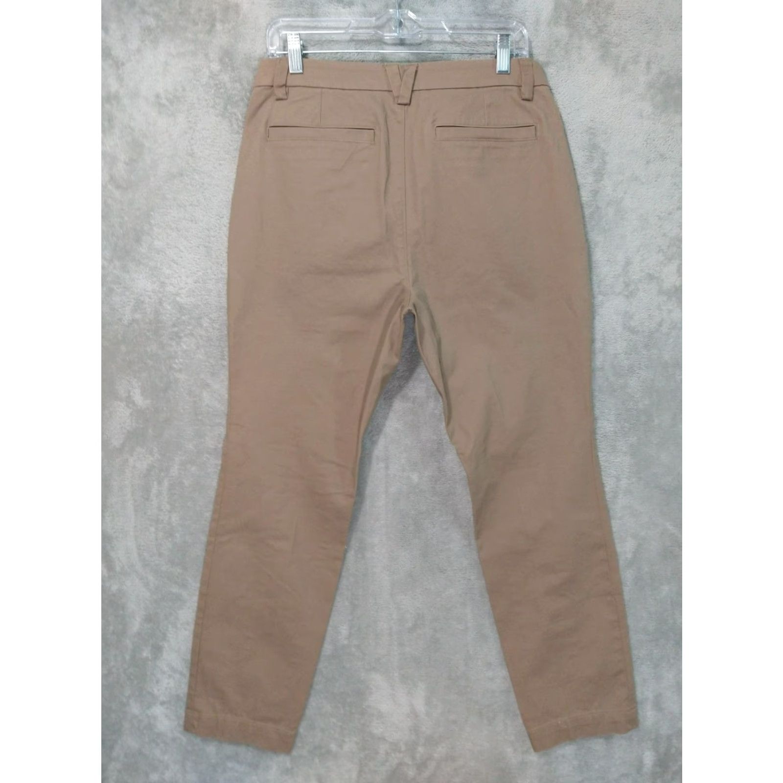 Duluth Trading Company Duluth Trading Co. Pants Womens 10x29 Brown Workday Warrior Chino Slim Leg Stretch Shirt Size 32" / US 10 / IT 46 - 2 Thumbnail